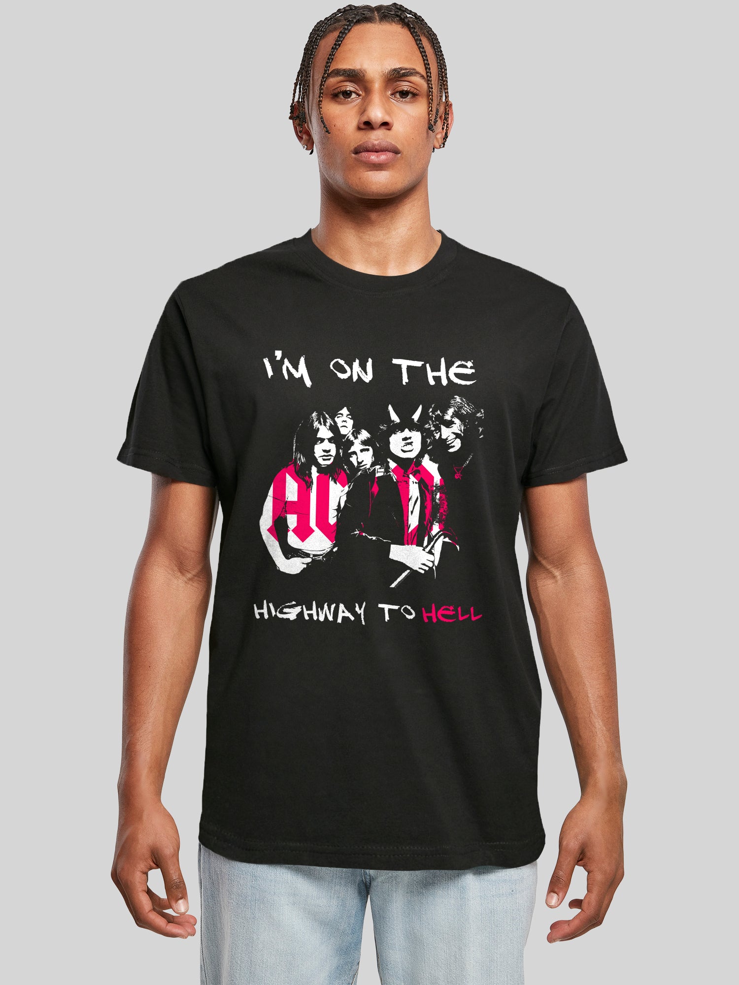 AC/DC I'm On The Highway To Hell Men's T-Shirt