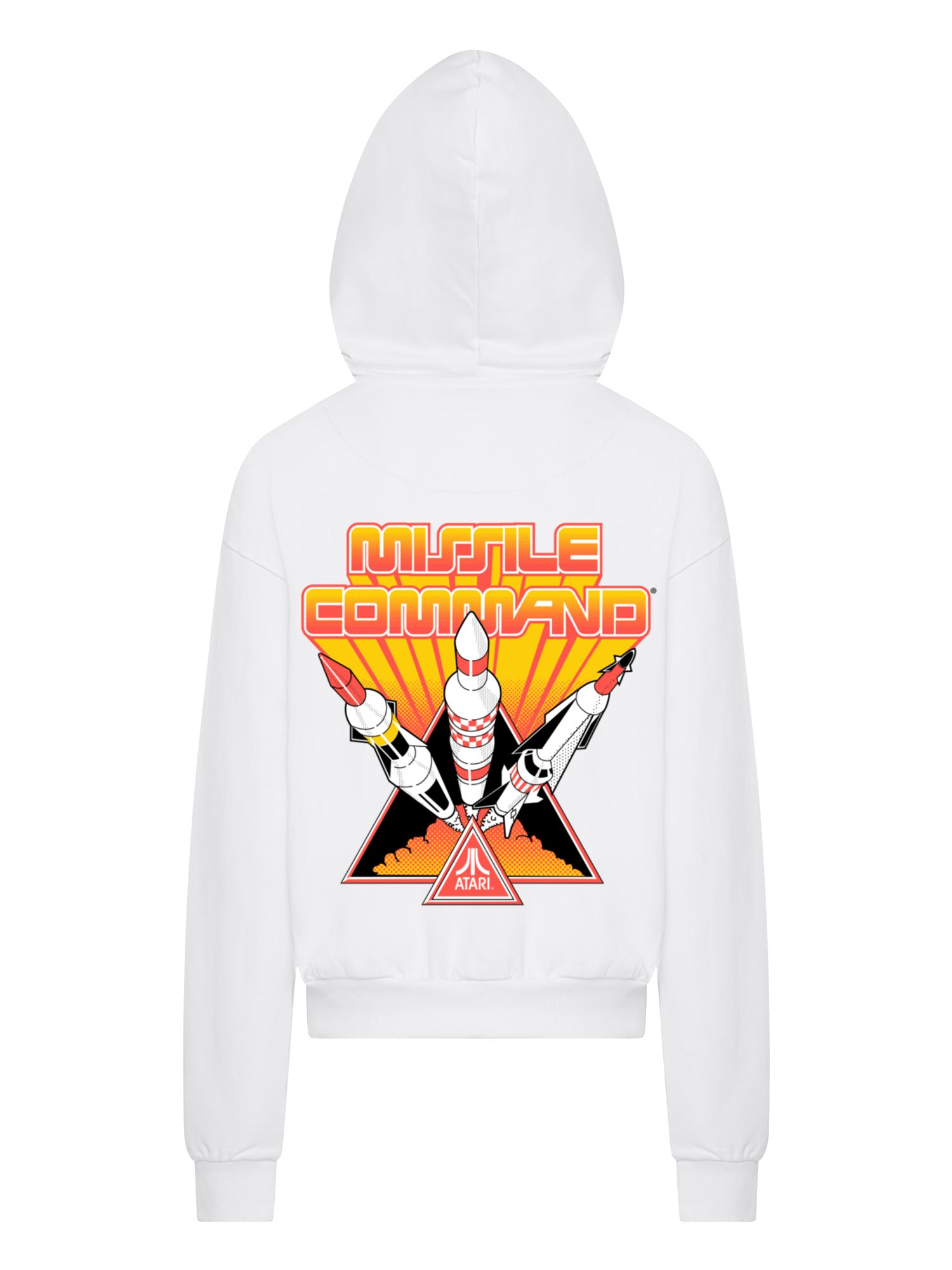 Missile Command Triple Shot Atari Retro Gaming Kapuzenpullover