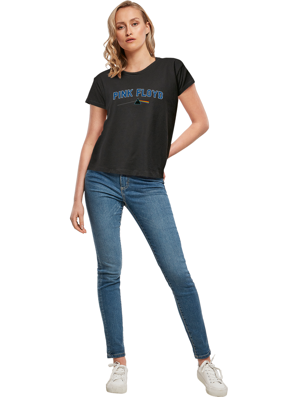Pink Floyd College Prism Damen Box T-Shirt