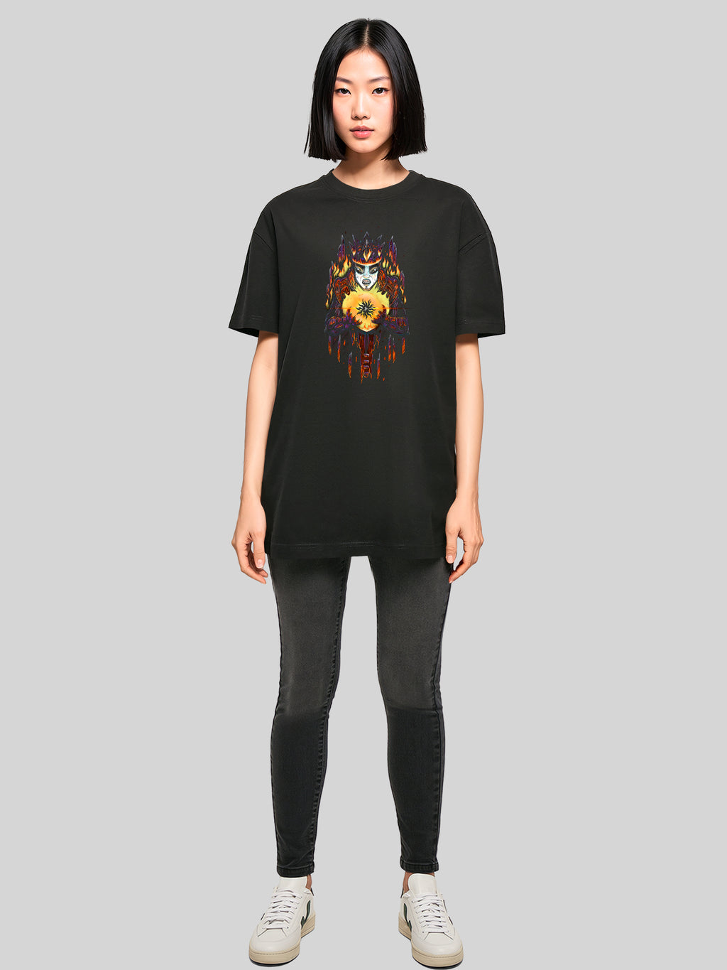 Chronichles de Mythodea 2025 Lagacs de couleur de feu et Burgschneider Wht avec des dames surdimensionnées