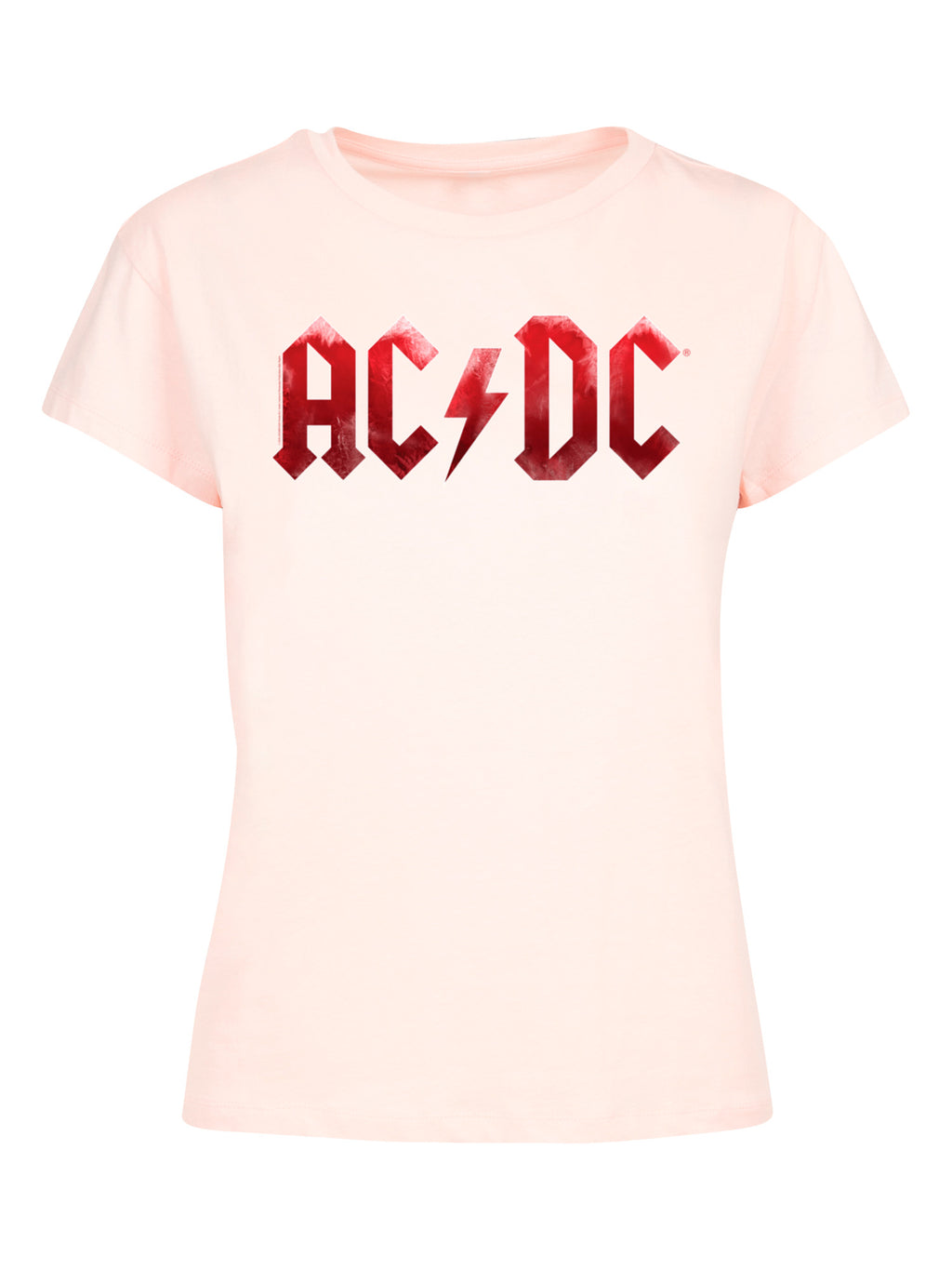 ACDC Red Ice Logotipo de Damas Box Tee