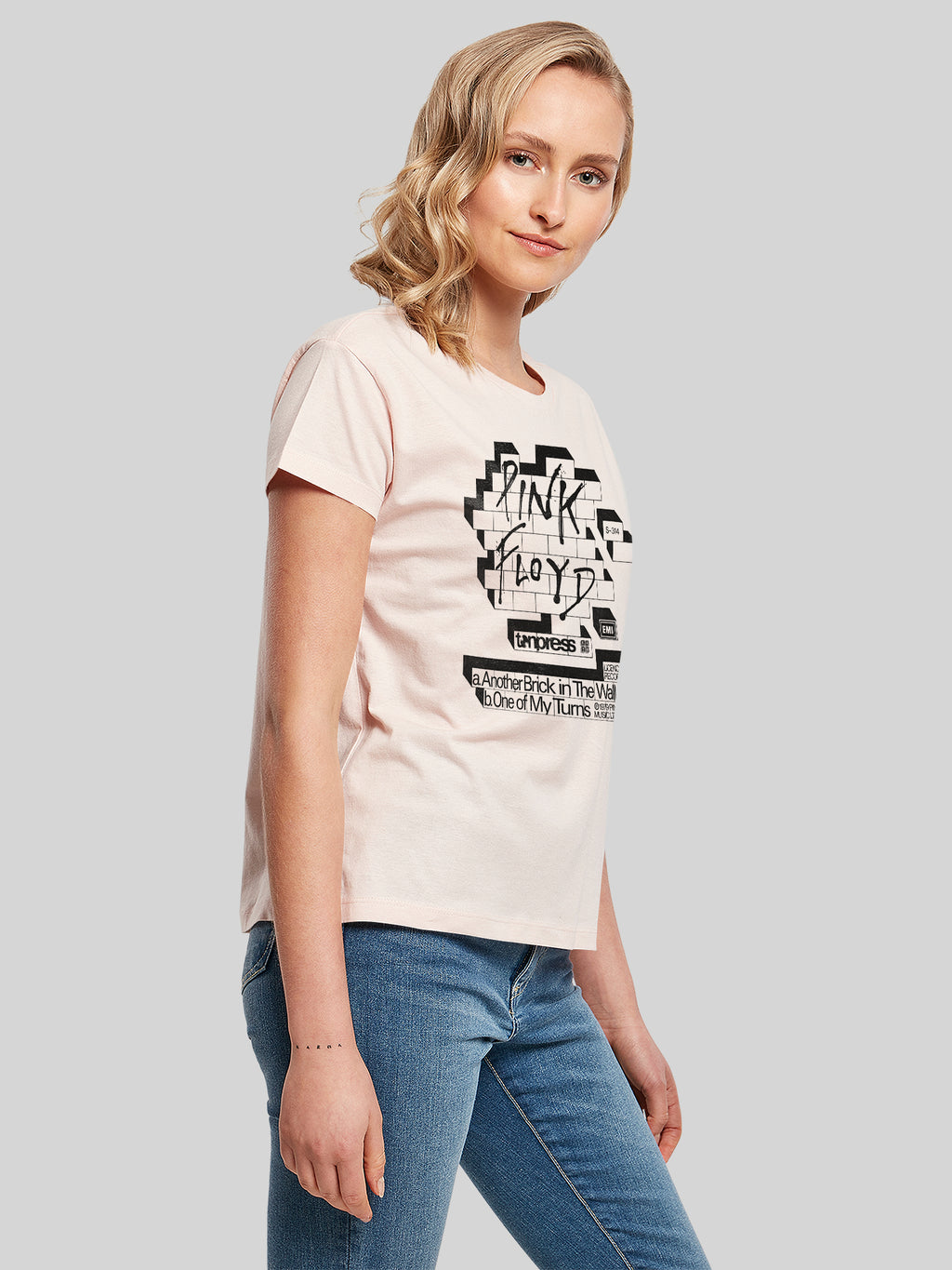 Pink Floyd Otro ladrillo en la cubierta de la pared con la camiseta de la caja de damas