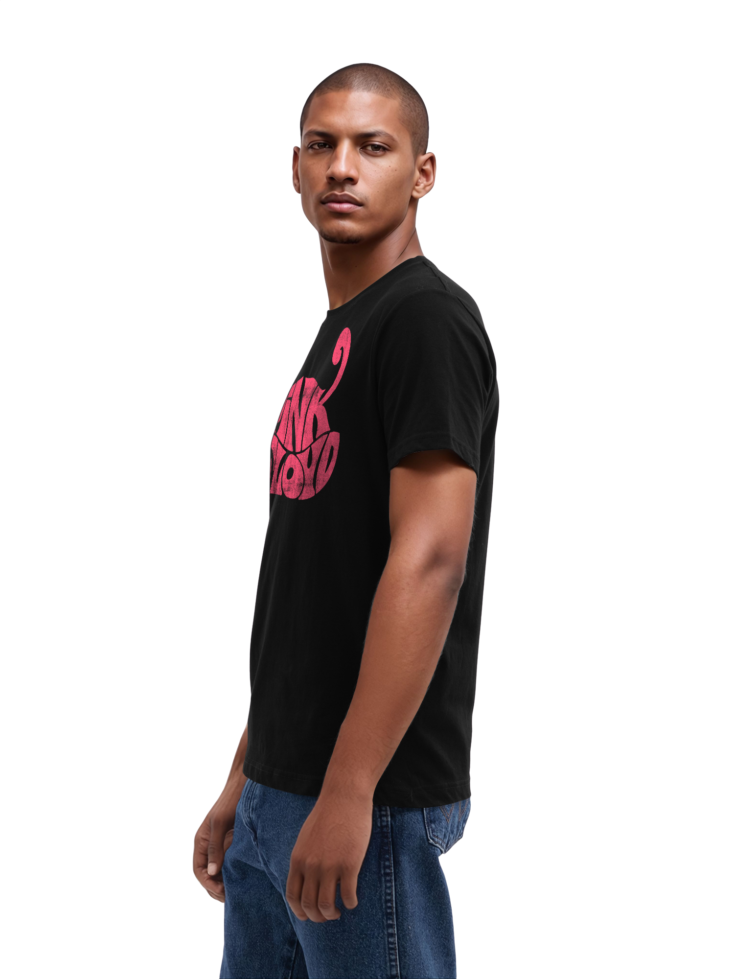 Camiseta orgánica de los hombres de Pink Floyd Retro Retro