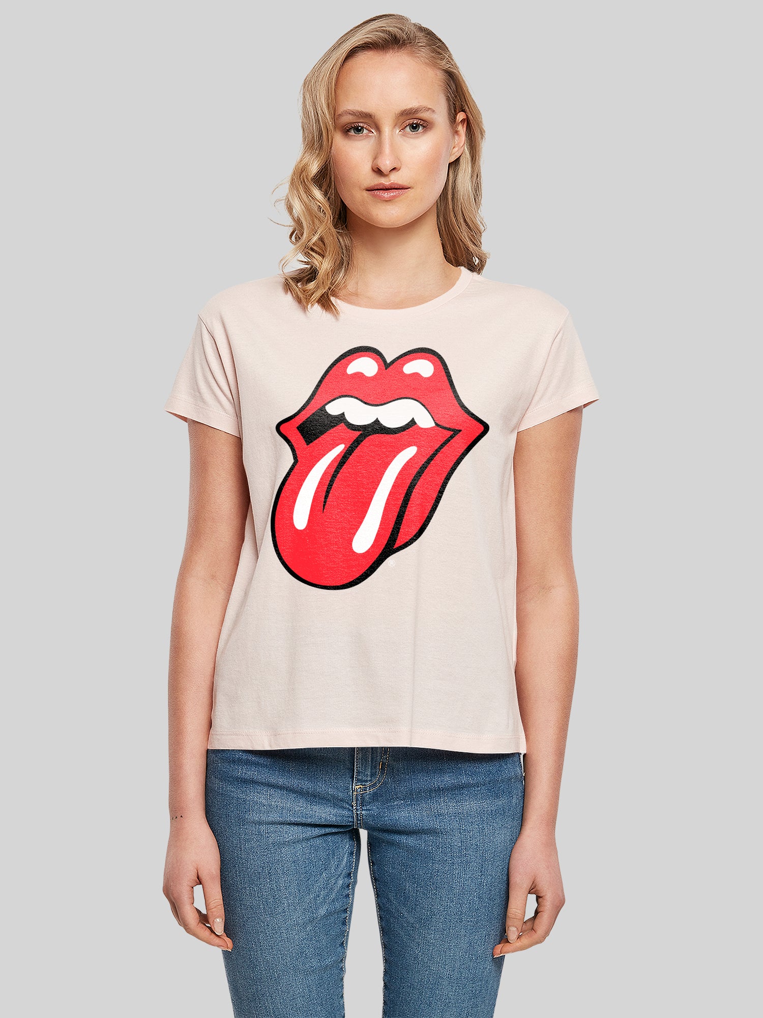 The Rolling Stones Classic Zungen BLK mit Damenbox