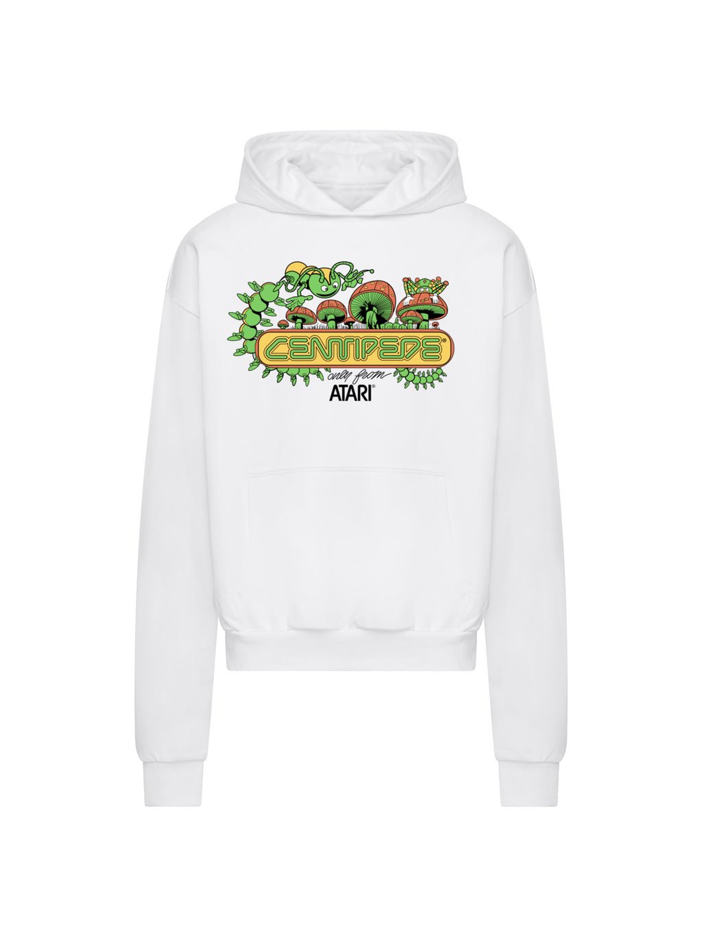 Centipede Atari Retro Gaming Art with Ultra Heavy Hoody