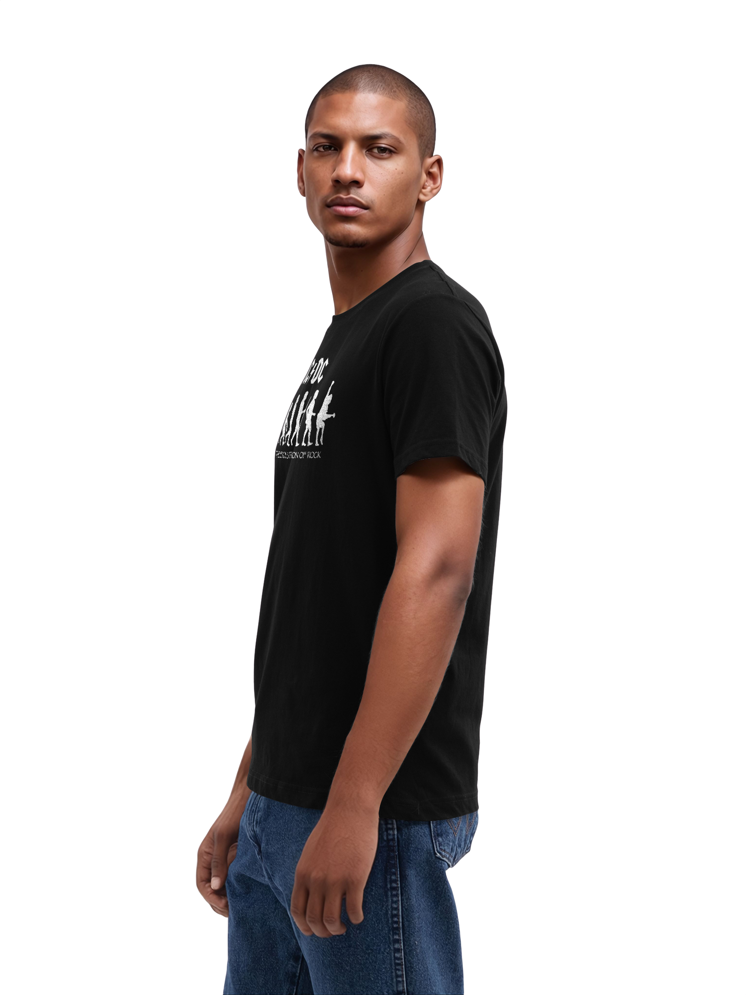 AC/DC Evolution Of Rock Organic T-Shirt