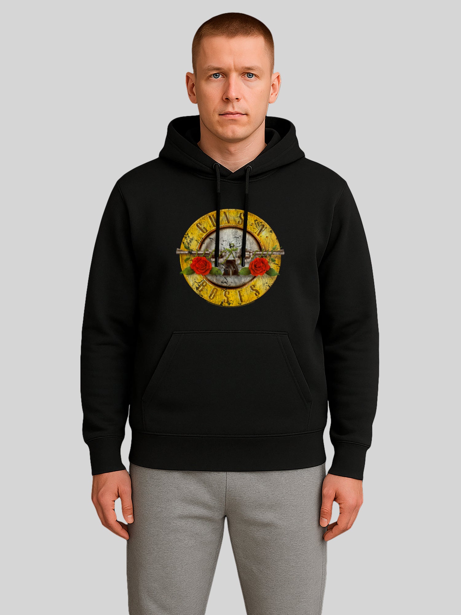Guns 'n' Roses Vintage Bullet Logo Herren normaler Hoodie