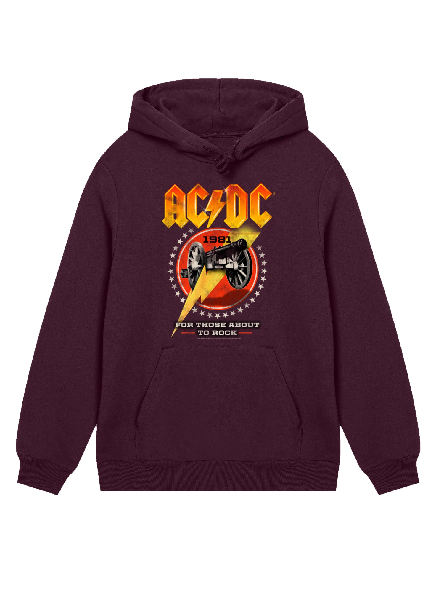AC/DC For Those About To Rock 1981 Men's Organic Hoodie