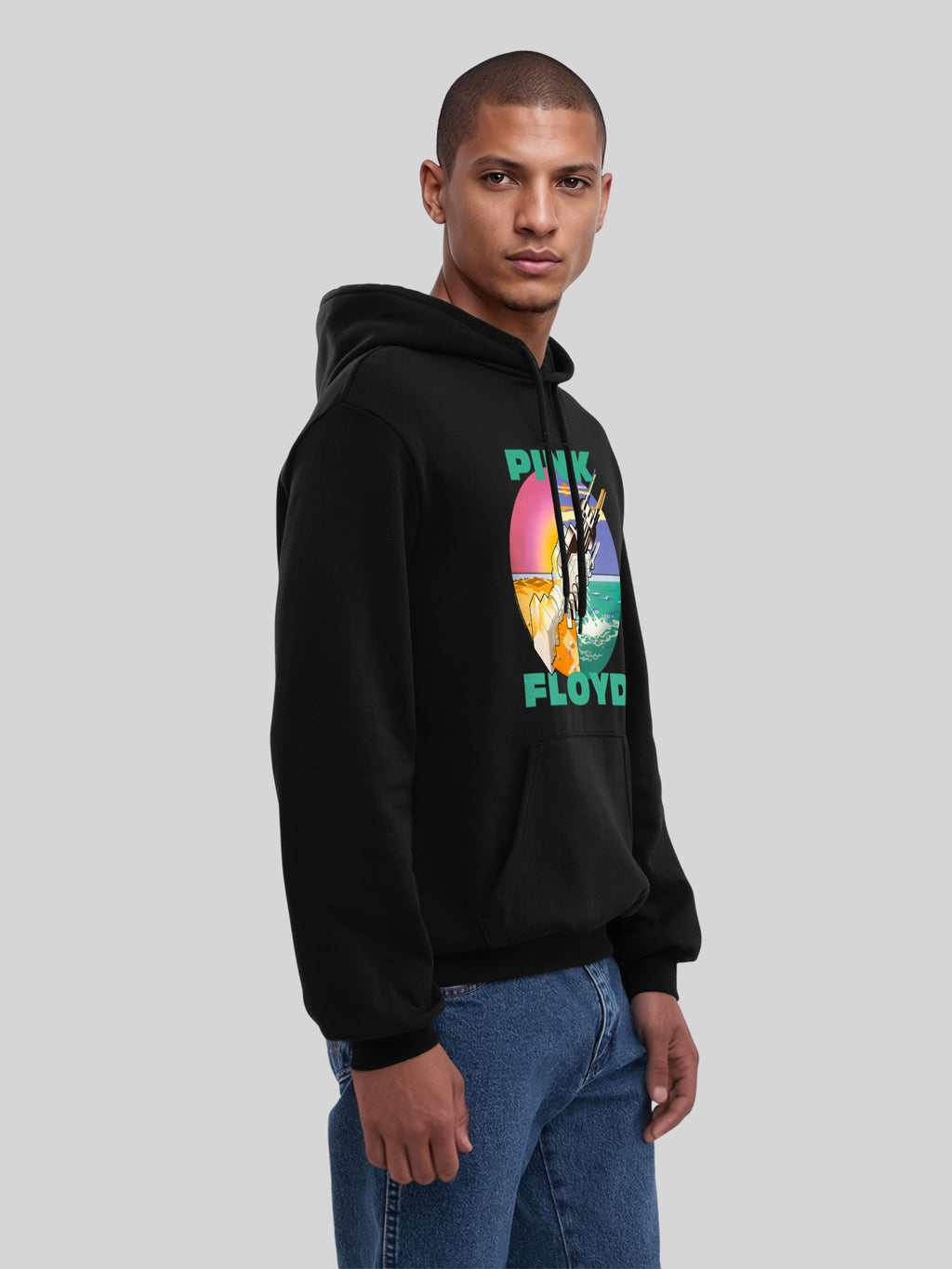 Pink Floyd Wish You Were Here Men's Organic Hoodie