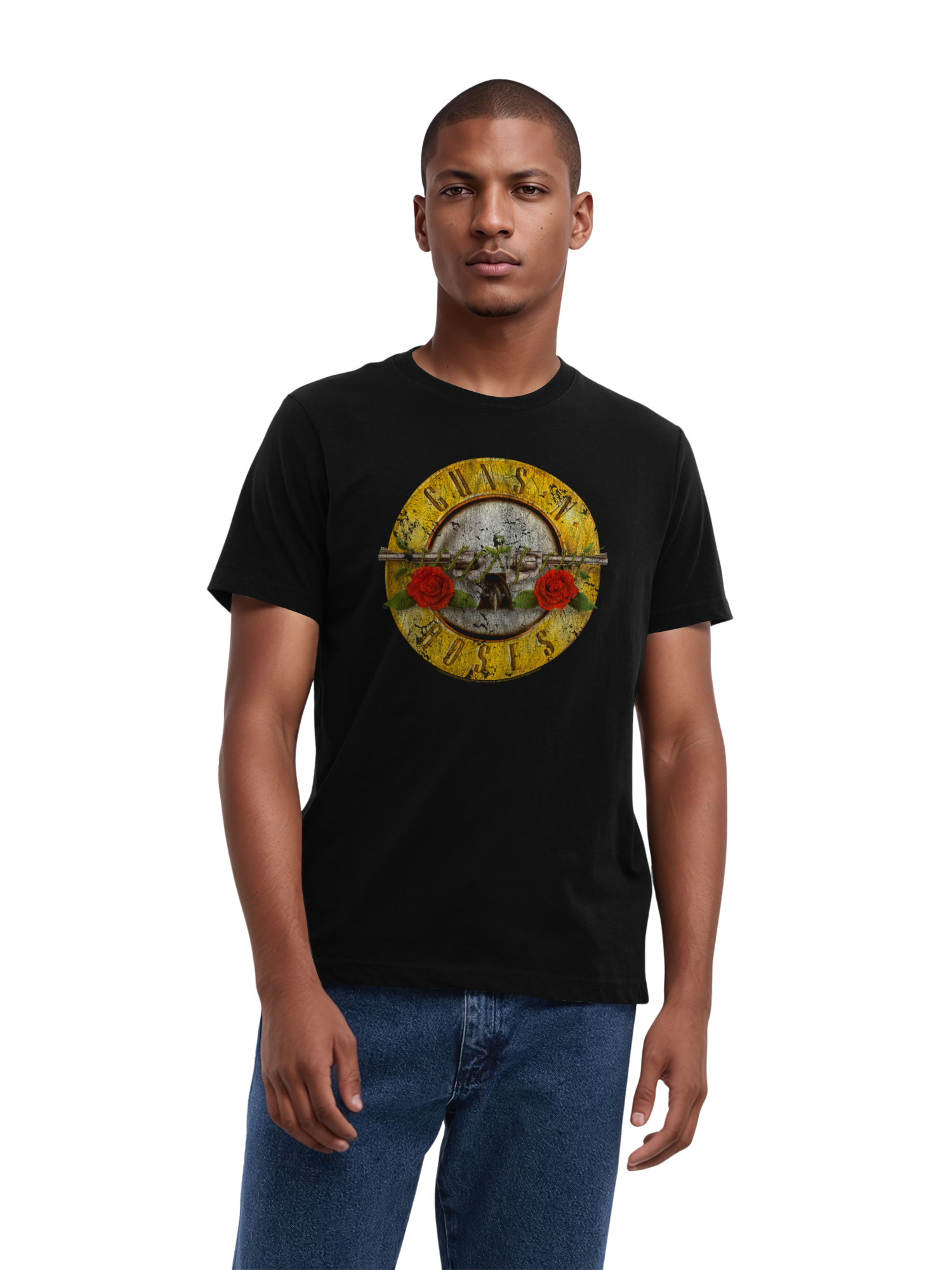 Guns 'n' Roses Vintage Bullet Logo Herren Regular