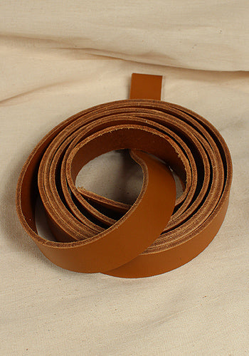 Belt Strap Full-Grain Leather 28 mm Cognac