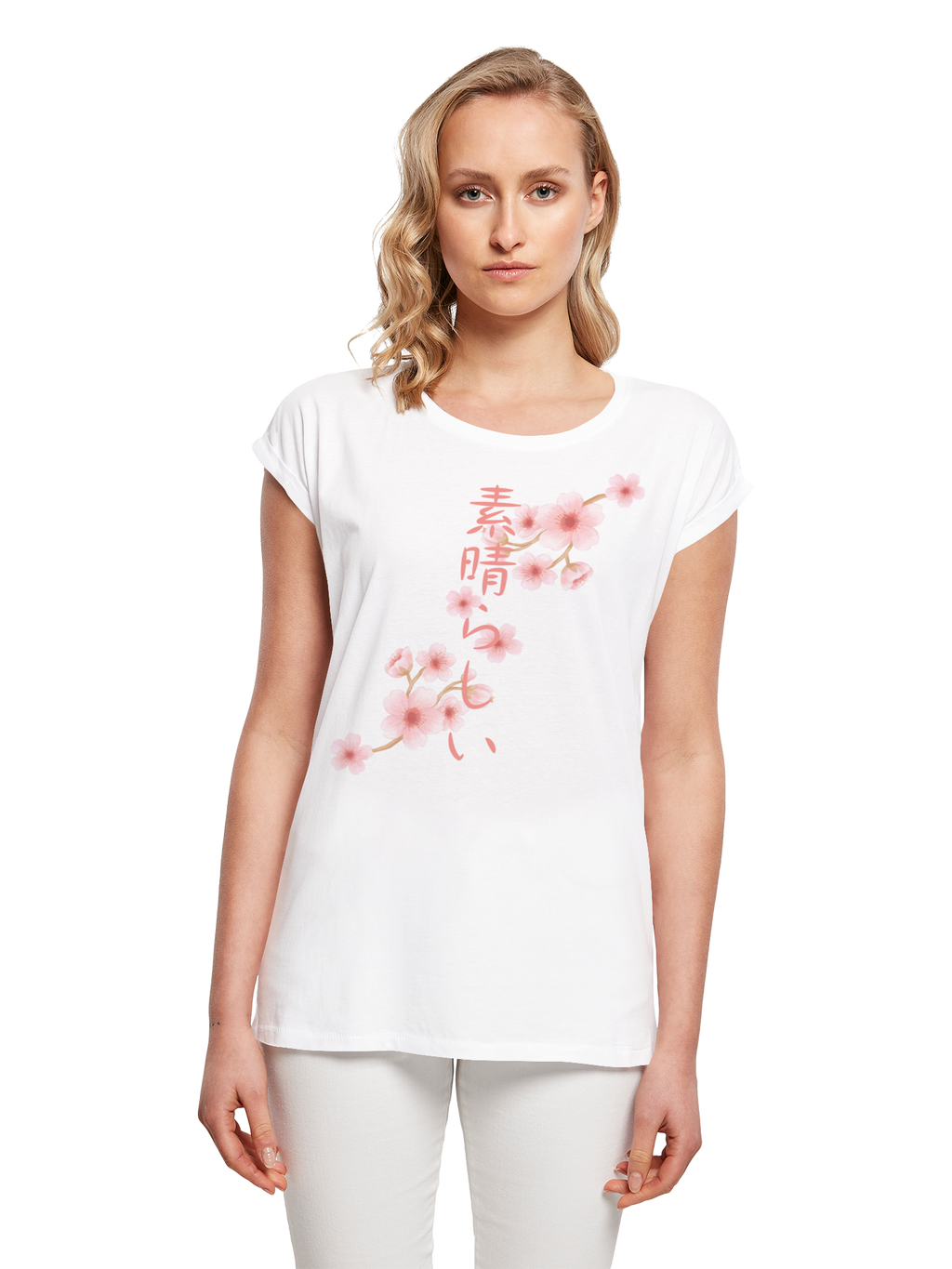 Kirschblüten Asien Damen T-Shirt