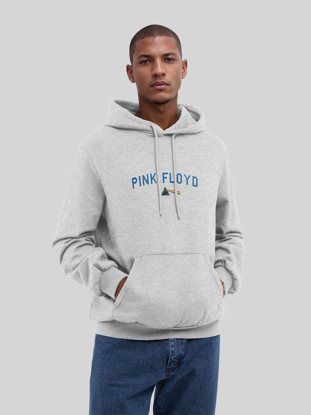 Pink Floyd College Prism with True Blanks | Sudadera con capucha regular para hombres