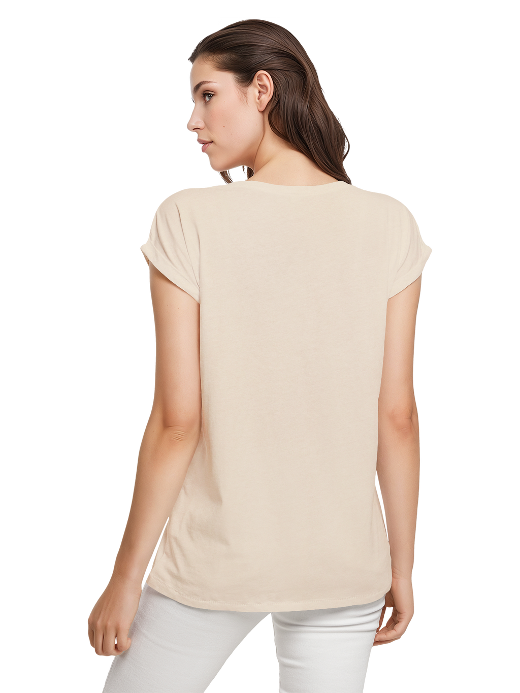 T-shirt pour dames de rythme cardiaque de montagne