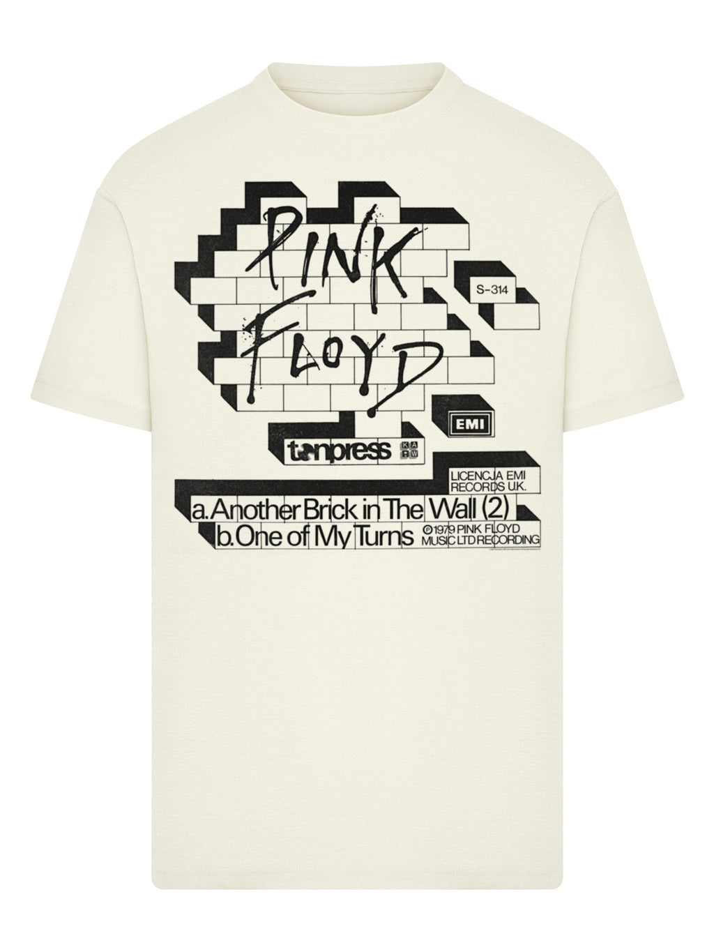 Pink Floyd – „Another Brick In The Wall“-Cover-T-Shirt
