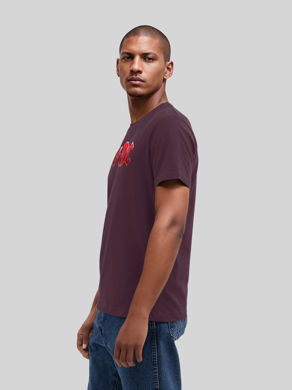 ACDC Red Ice Logo Herren T-Shirt