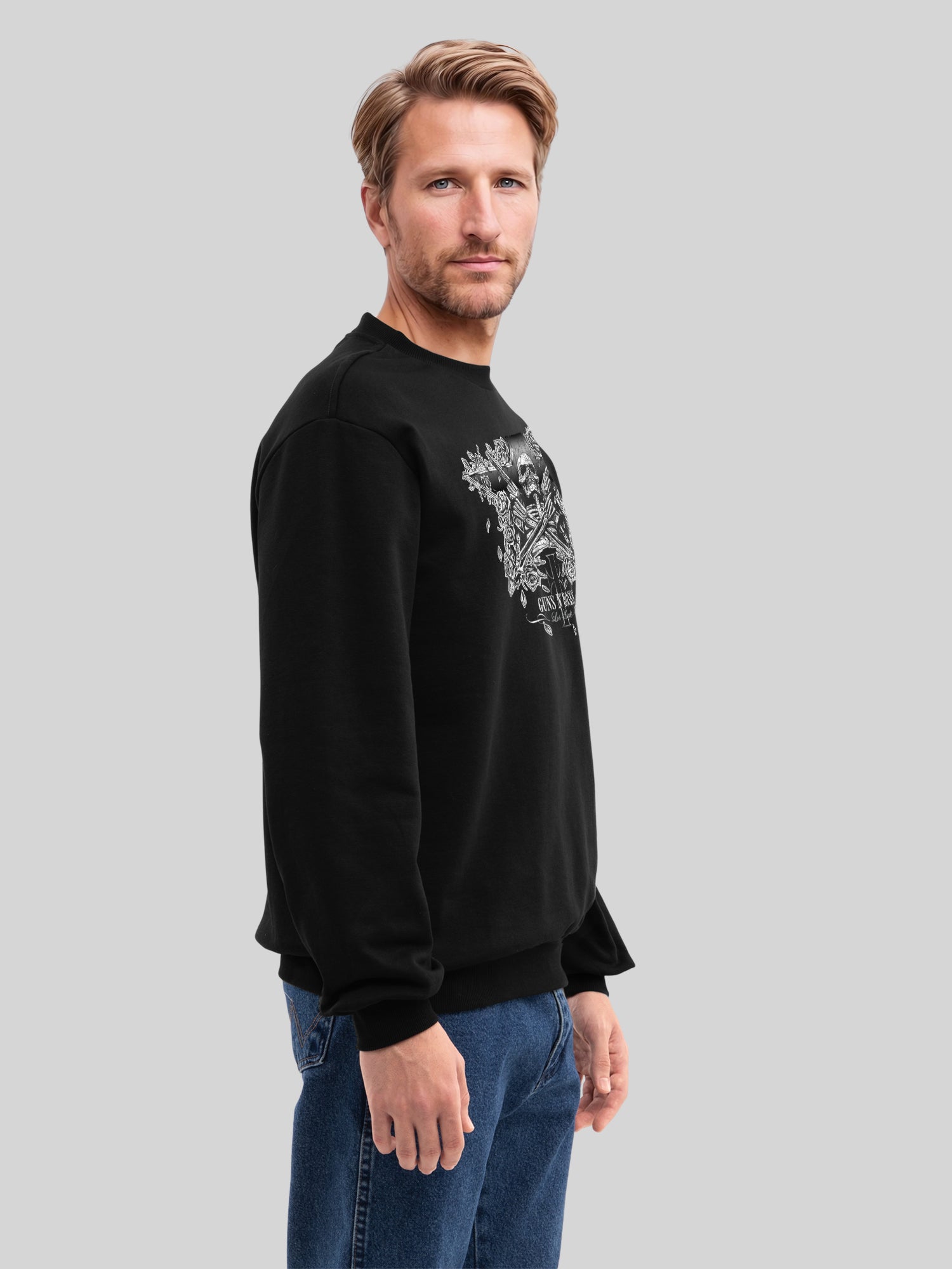 Guns N' Roses Skeleton Guns Herren Sweatshirt