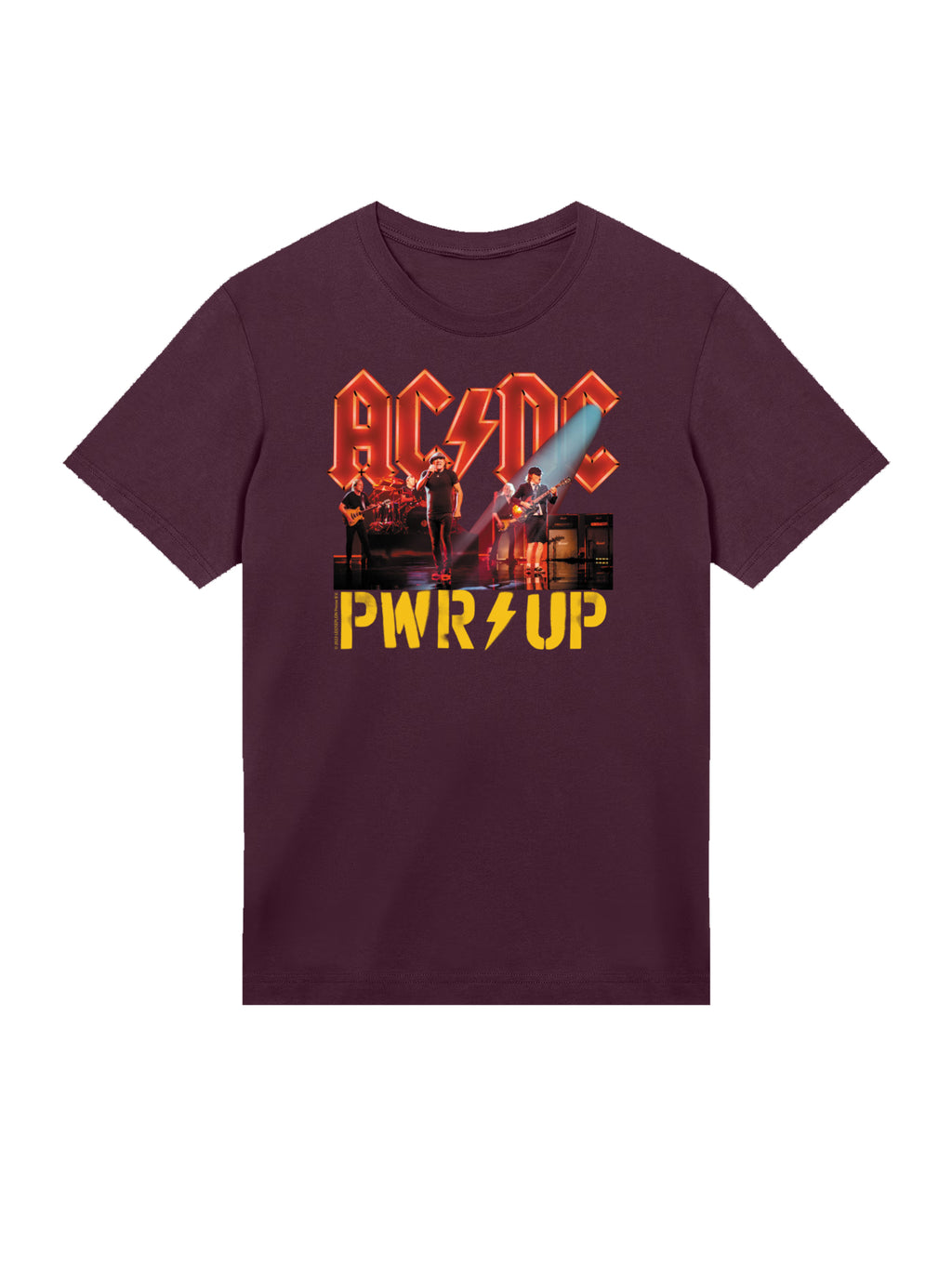 ACDC PWRUP Bühnenlichter Herren T-Shirt
