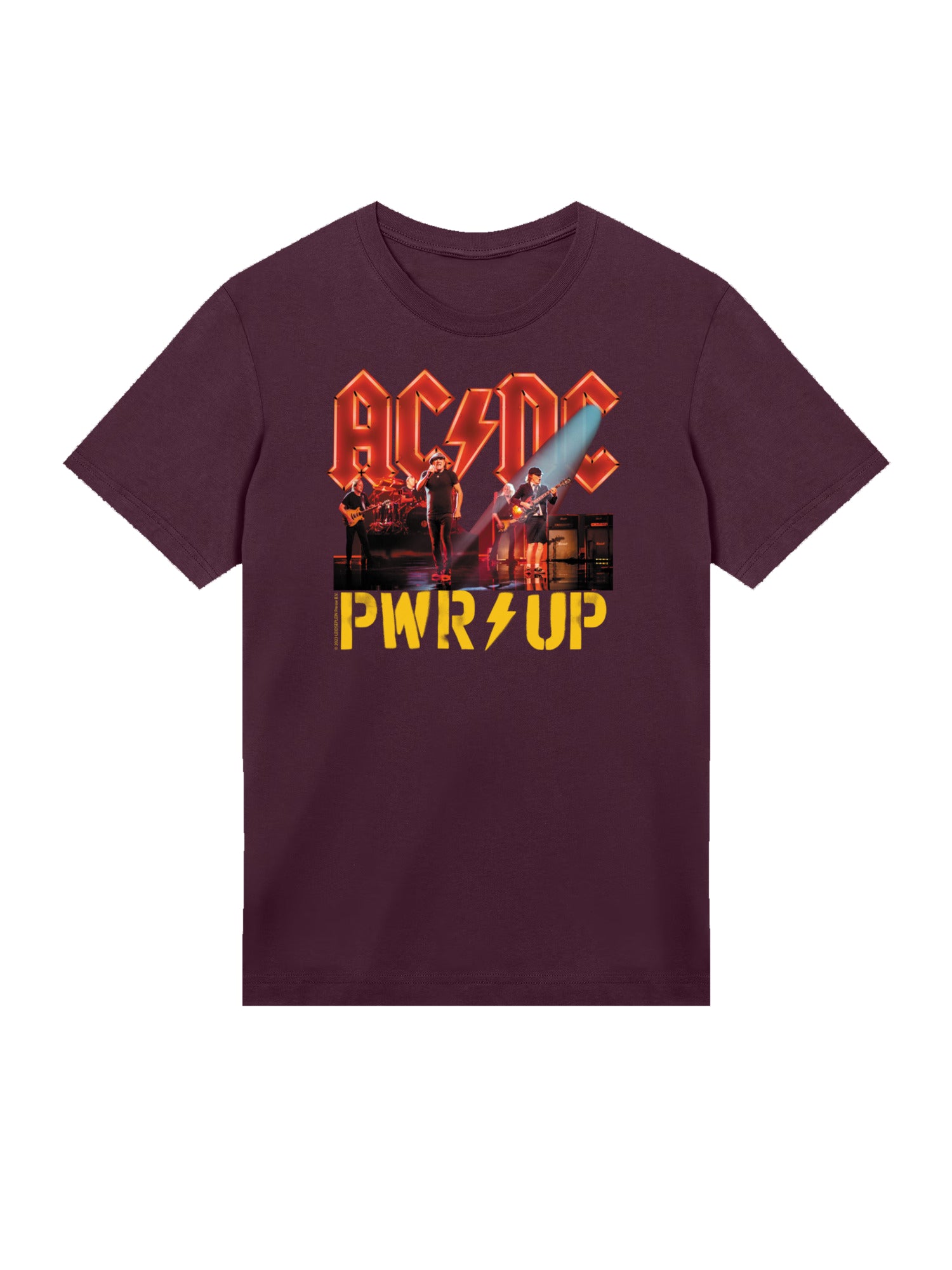 ACDC PWRUP Bühnenlichter Herren T-Shirt
