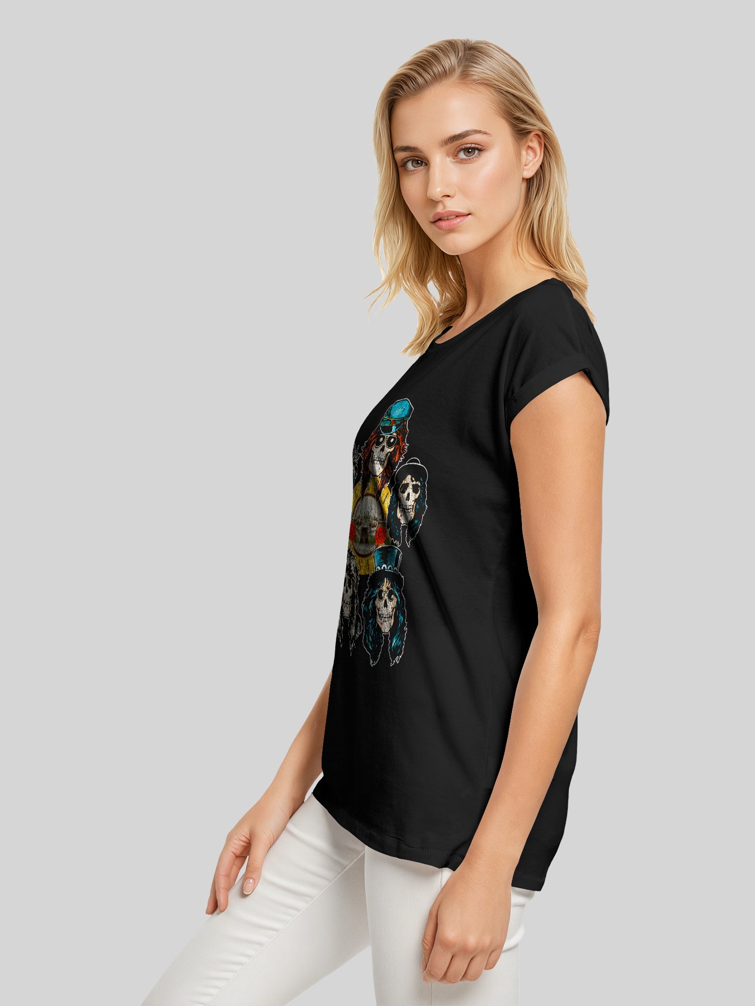 Guns N' Roses Vintage Heads Damen T-Shirt