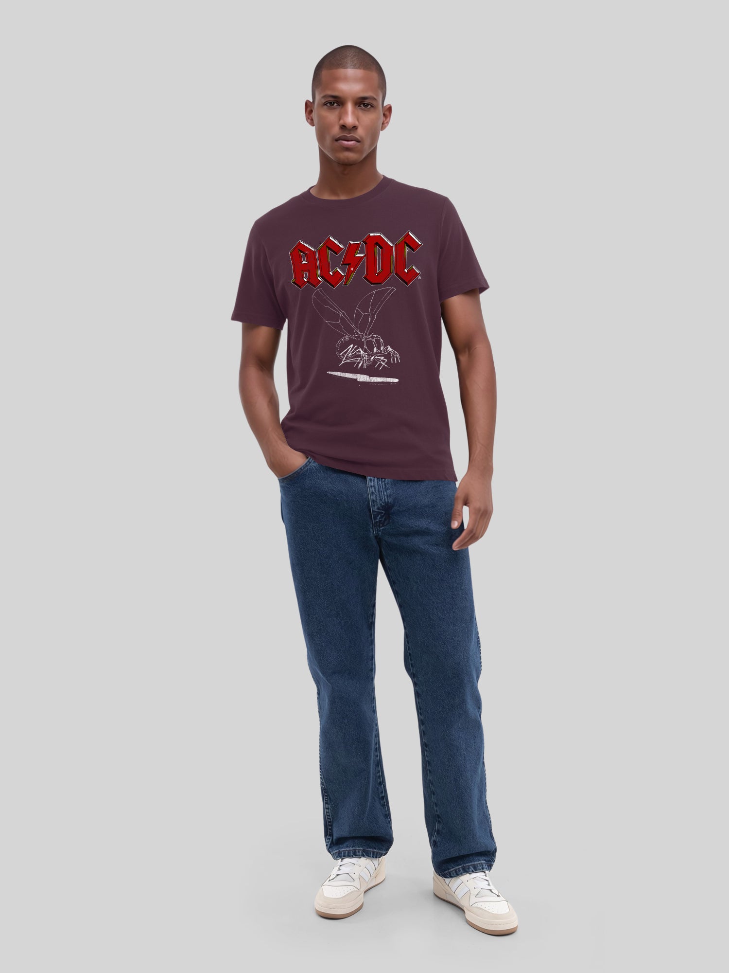 AC/DC Fly On The Wall 1985 Men's Organic T-Shirt