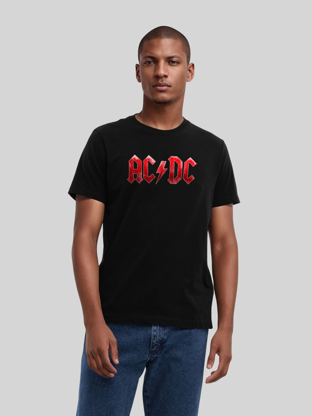 ACDC Red Ice Logo Herren T-Shirt