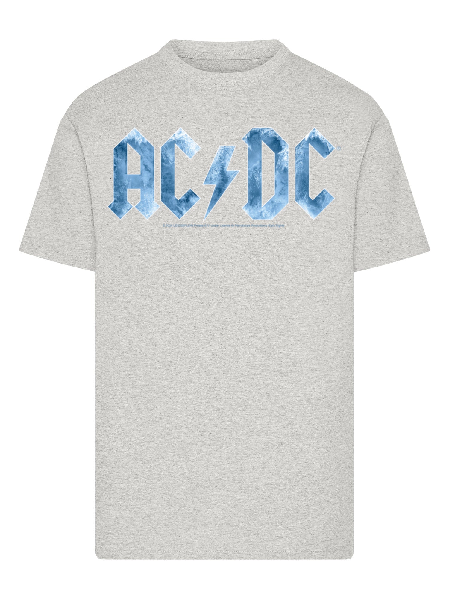 Camiseta ACDC Blue Ice Logo Camiseta redonda