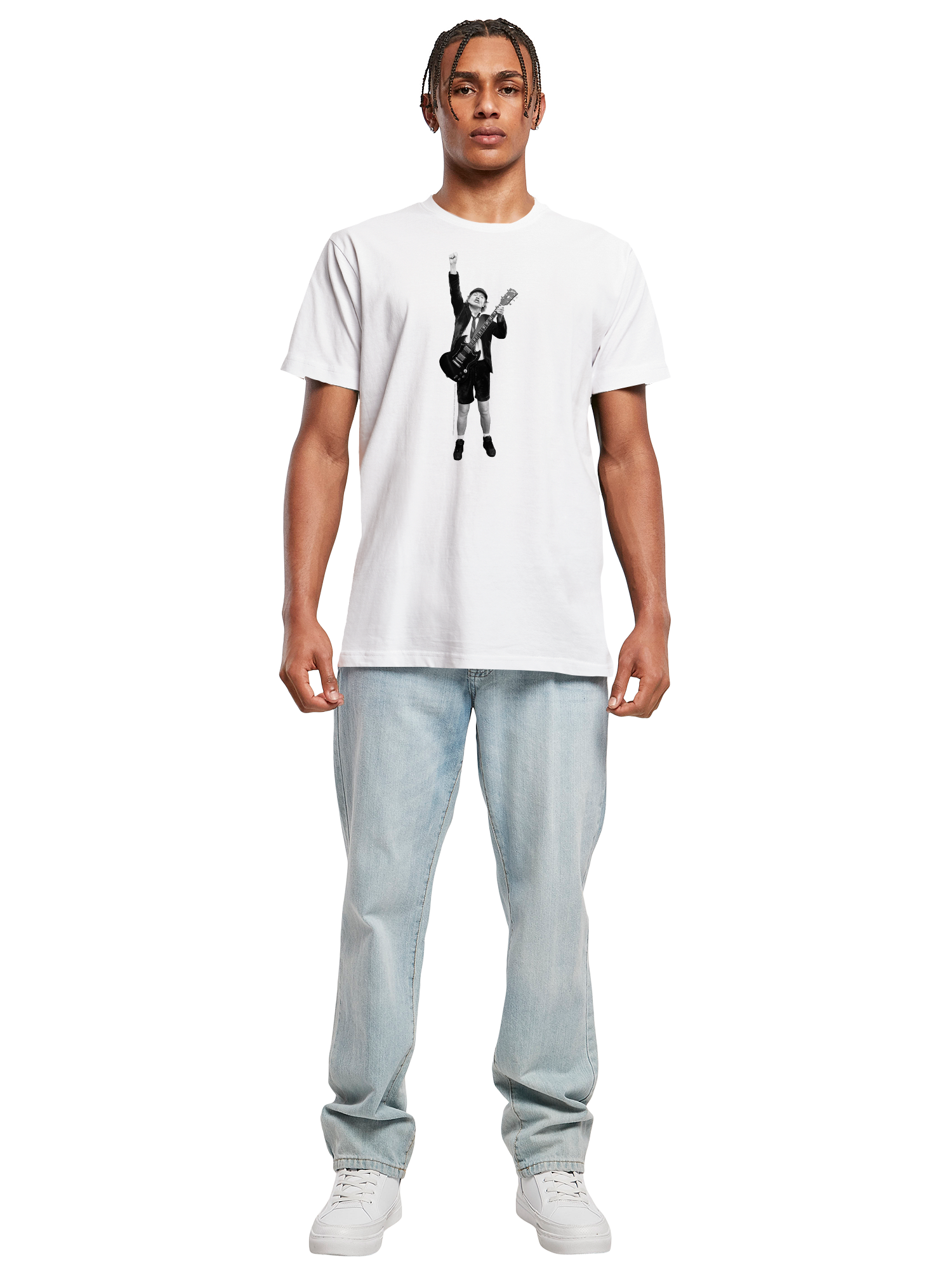 ACDC Angus Young Cut-Out-T-Shirt