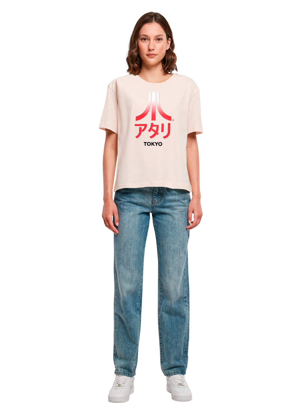 Atari Tokyo Retro Arcade Spiele Damen Alltags-T-Shirt