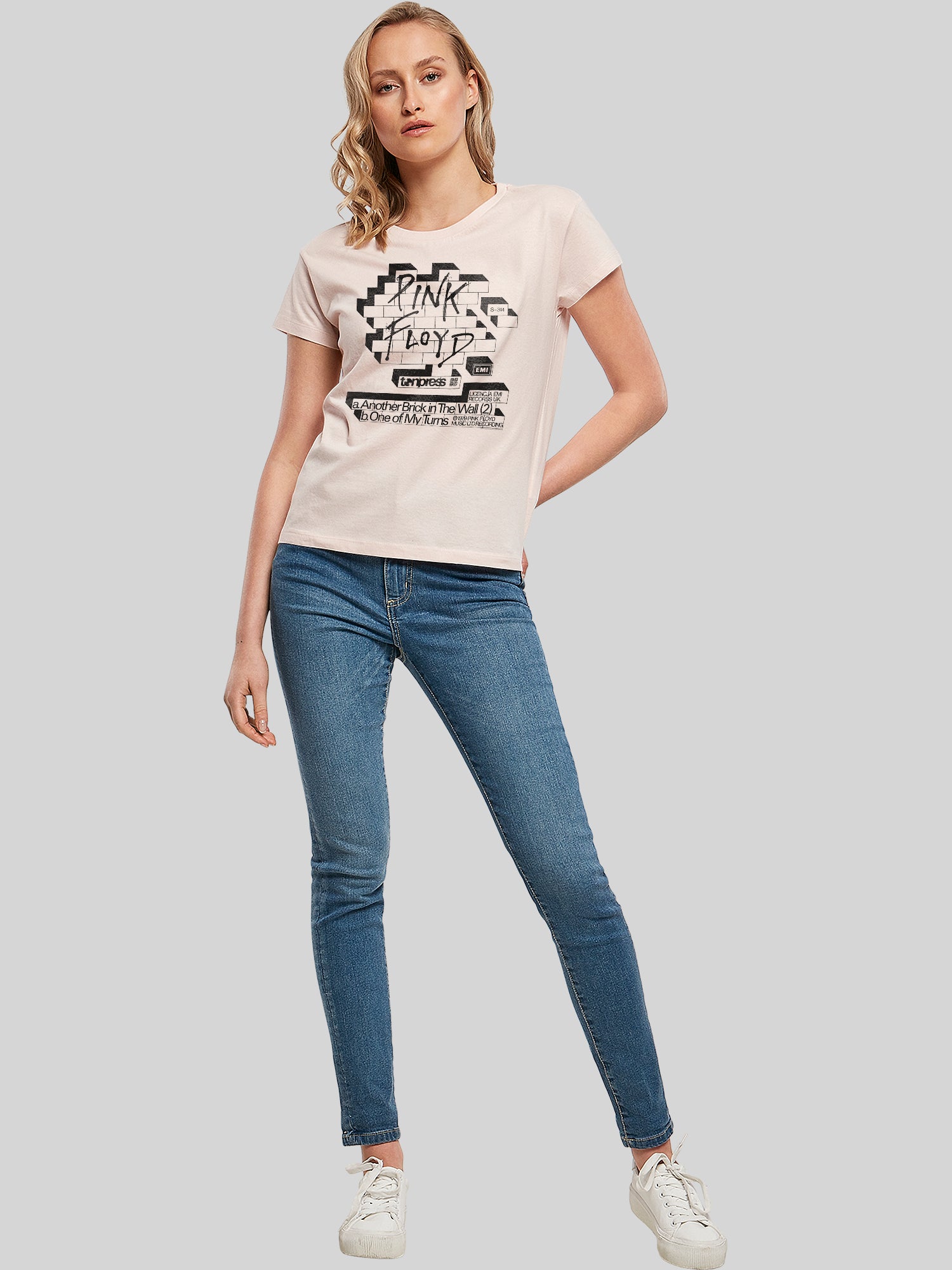 Pink Floyd Otro ladrillo en la cubierta de la pared con la camiseta de la caja de damas