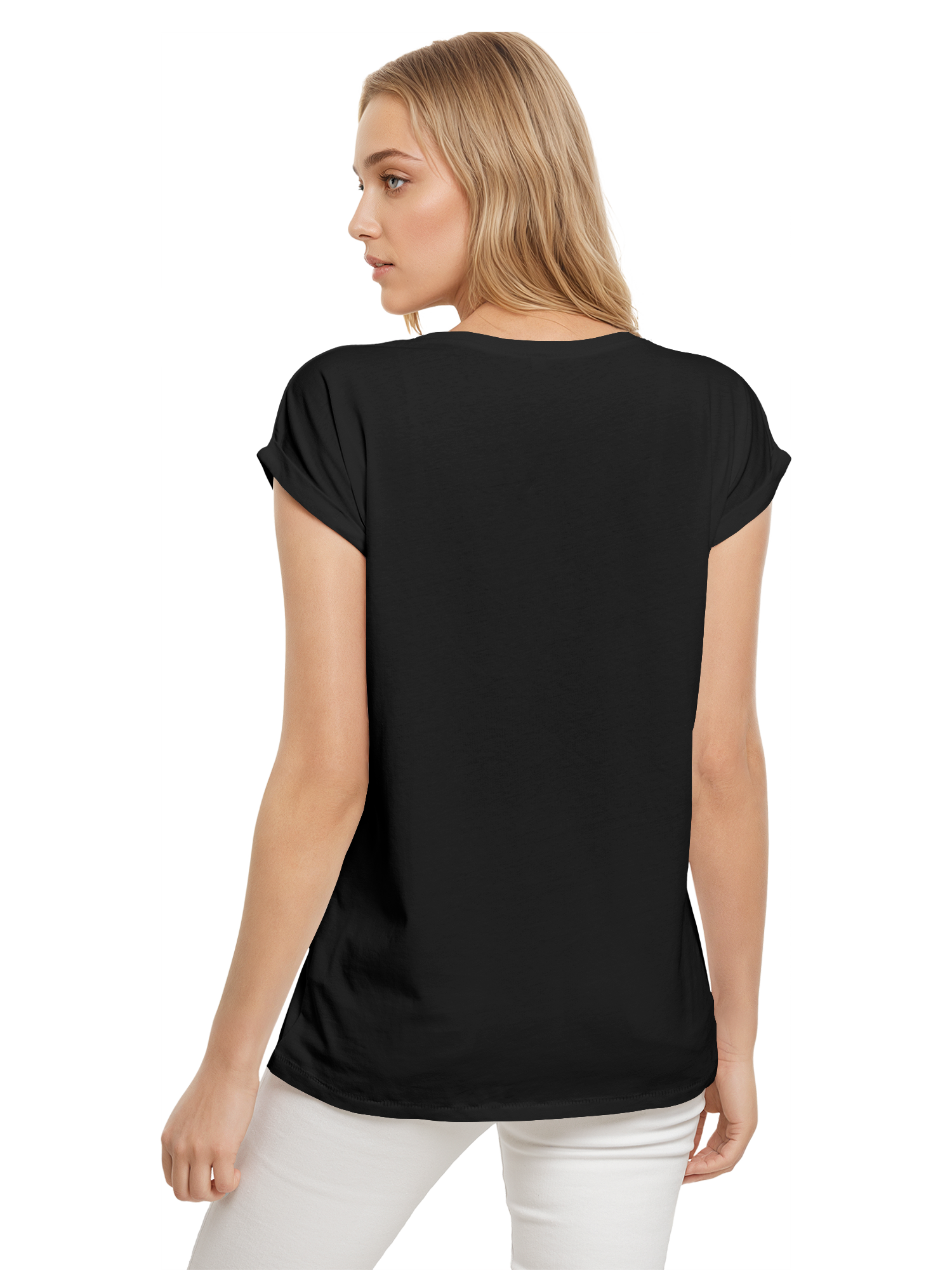 Heart Tree Weracolor Damas Camiseta de hombro extendido