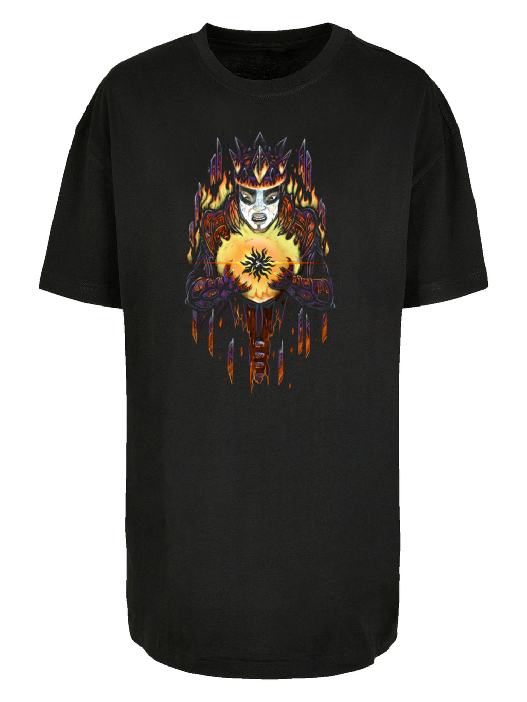 Chronichles de Mythodea 2025 Lagacs de couleur de feu et Burgschneider Wht avec des dames surdimensionnées