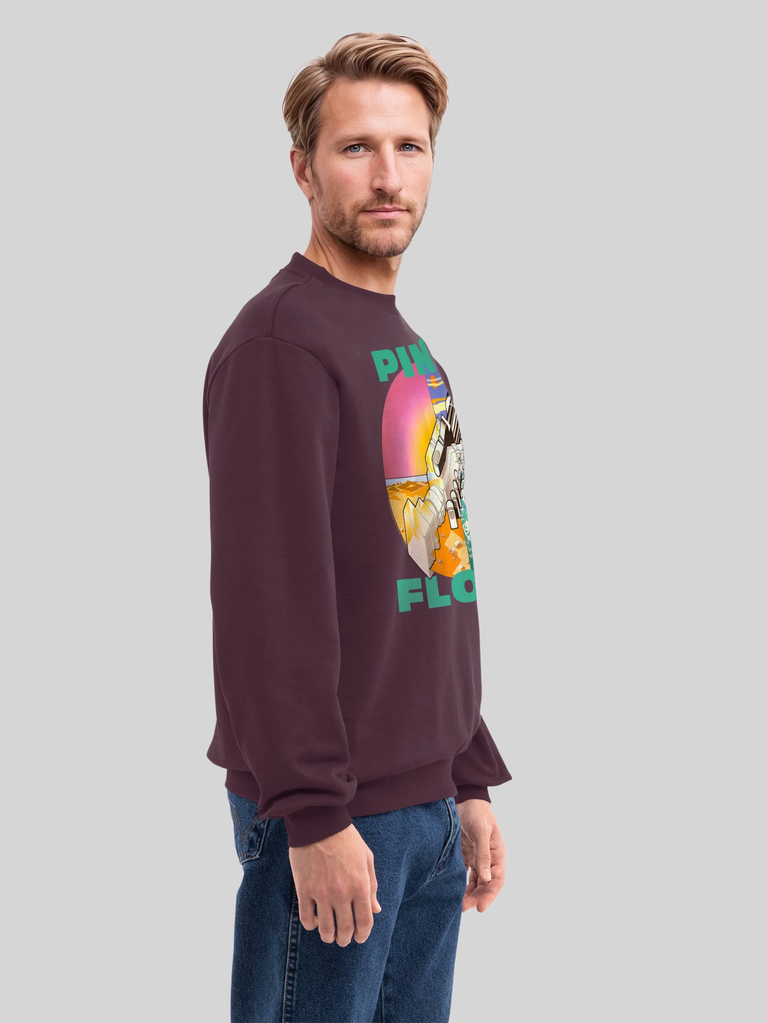 Pink Floyd Wish You Were Here Men's Organic Sweatshirt