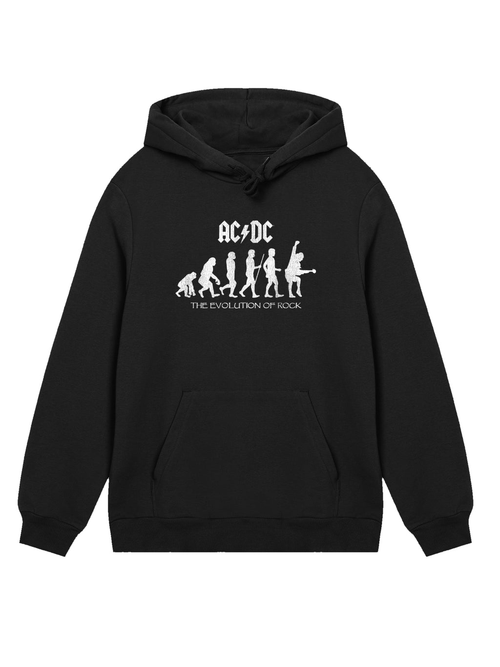 AC/DC Evolution Of Rock Organic Hoodie