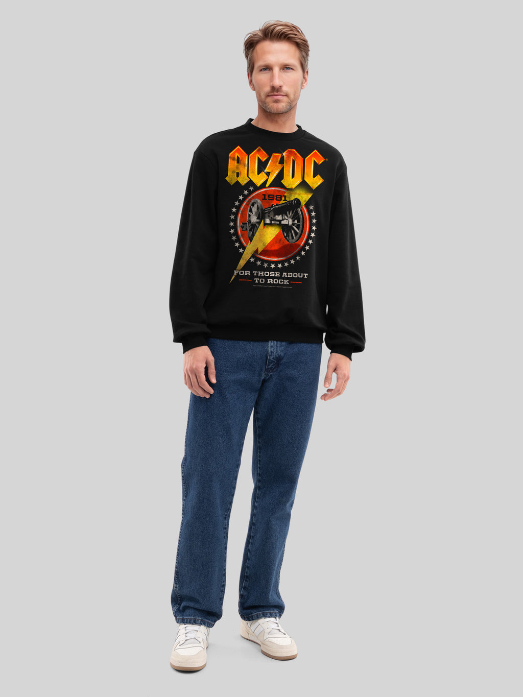 AC/DC For Those About To Rock 1981 Men's Organic Sweatshirt