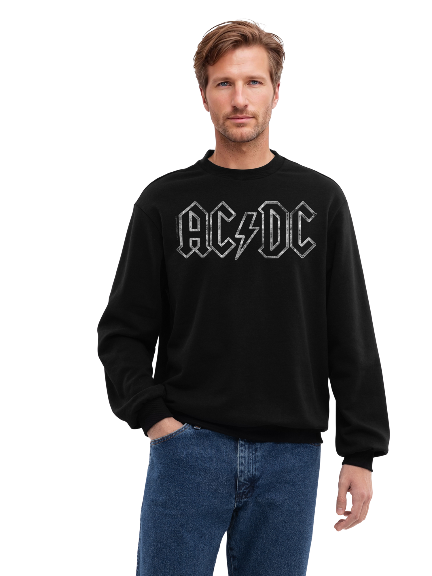 AC/DC Jagged Logo Organic Sweatshirt