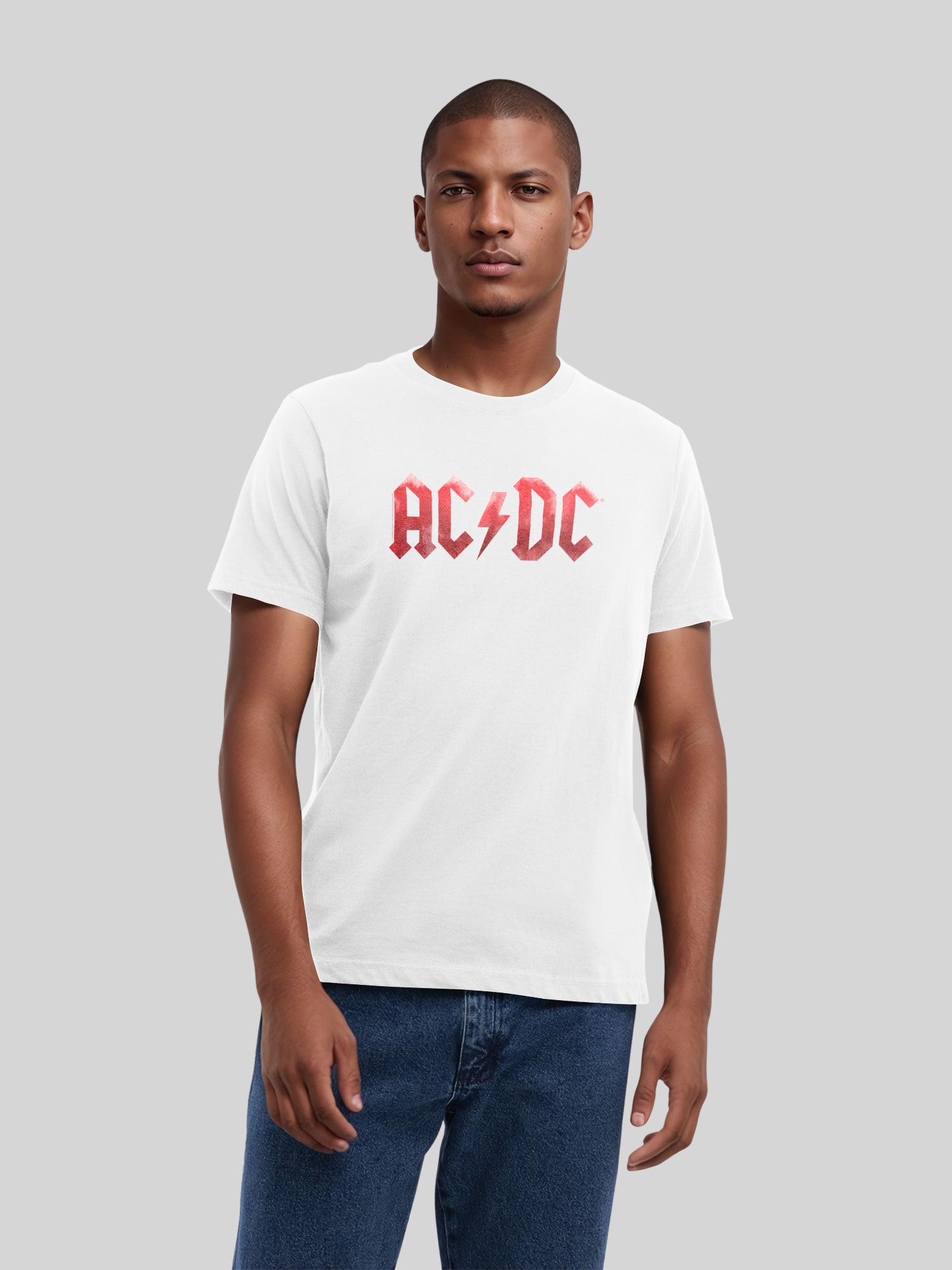 ACDC Red Ice Logo Herren T-Shirt