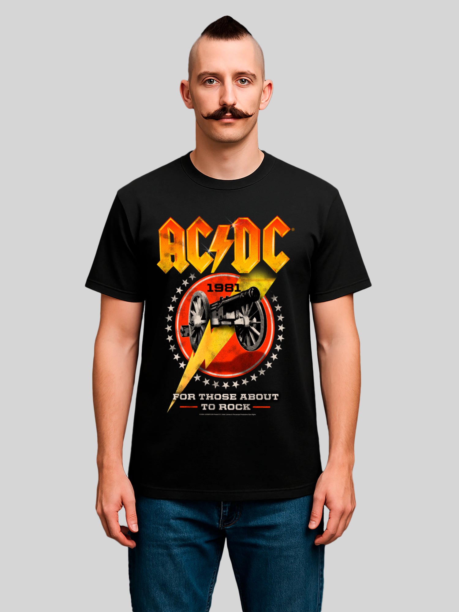 AC/DC For Those About To Rock 1981 Men's Organic T-Shirt