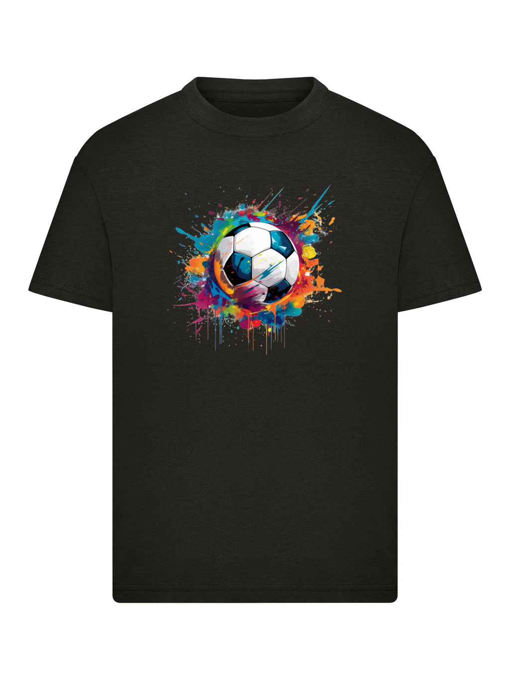 Colorful Soccer Ball Kids T-Shirt