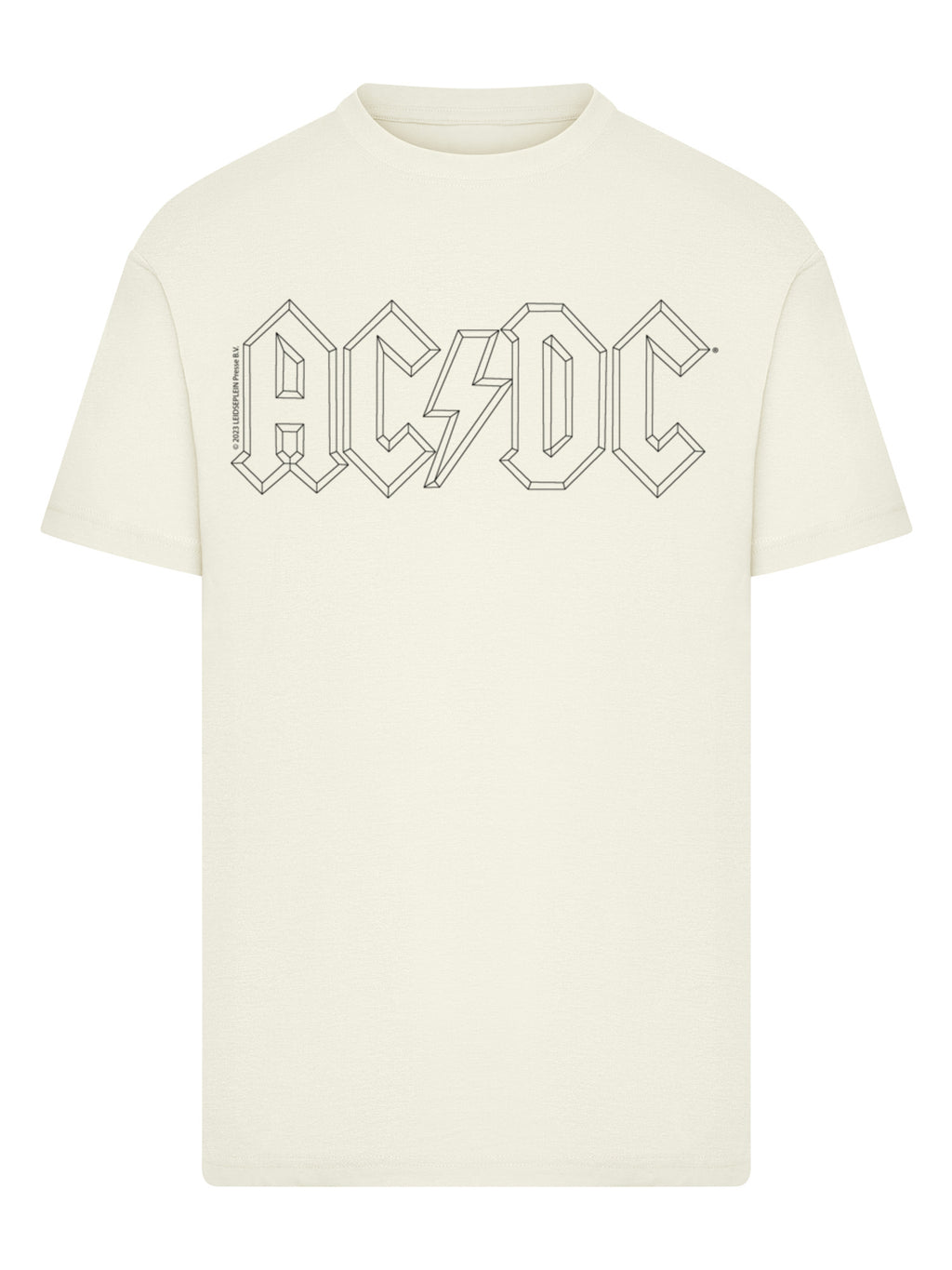 AC/DC Black Outline Logo T-Shirt