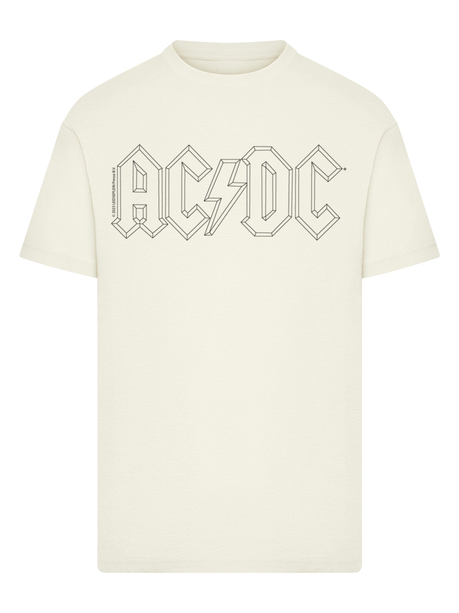 AC/DC Black Outline Logo T-Shirt
