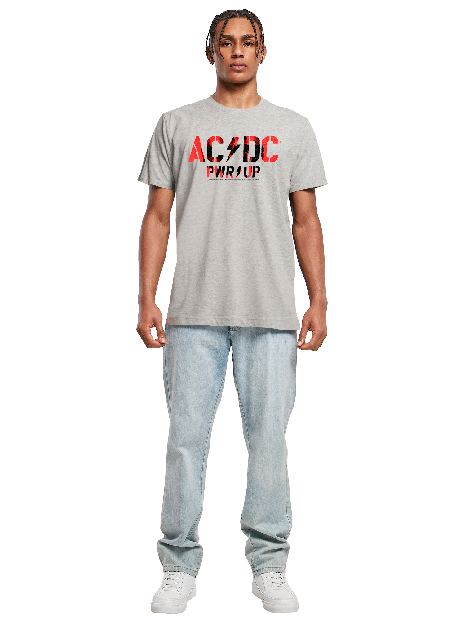 T-shirt de logo AC / DC Pwrup Photo