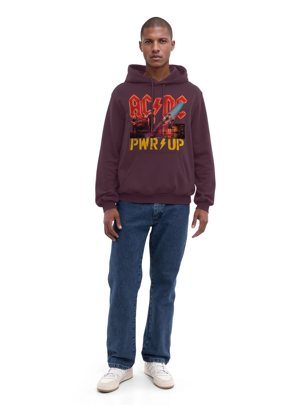 ACDC PWRUP Stage Lights Herren Hoodie