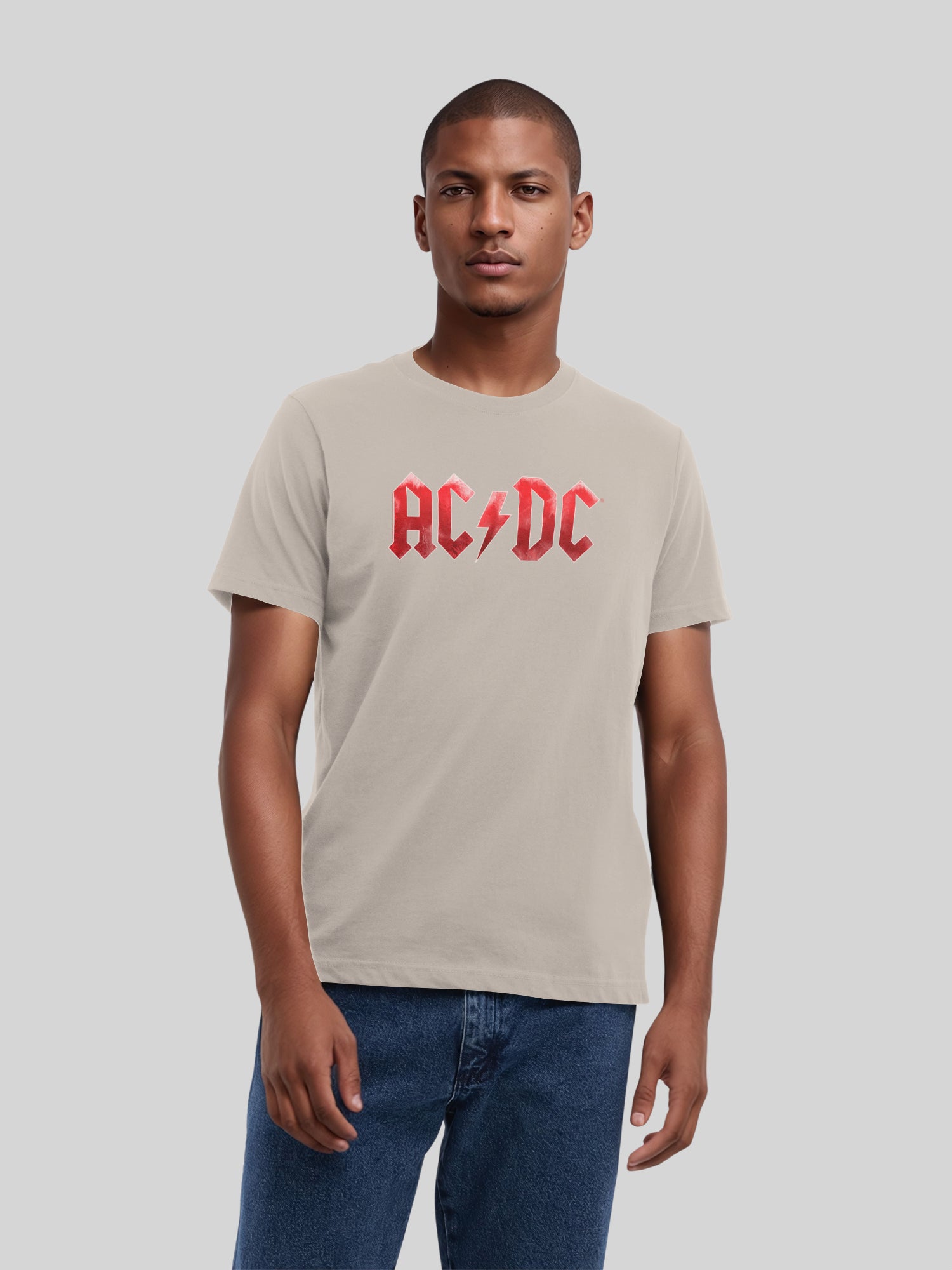 ACDC Red Ice Logo Herren T-Shirt