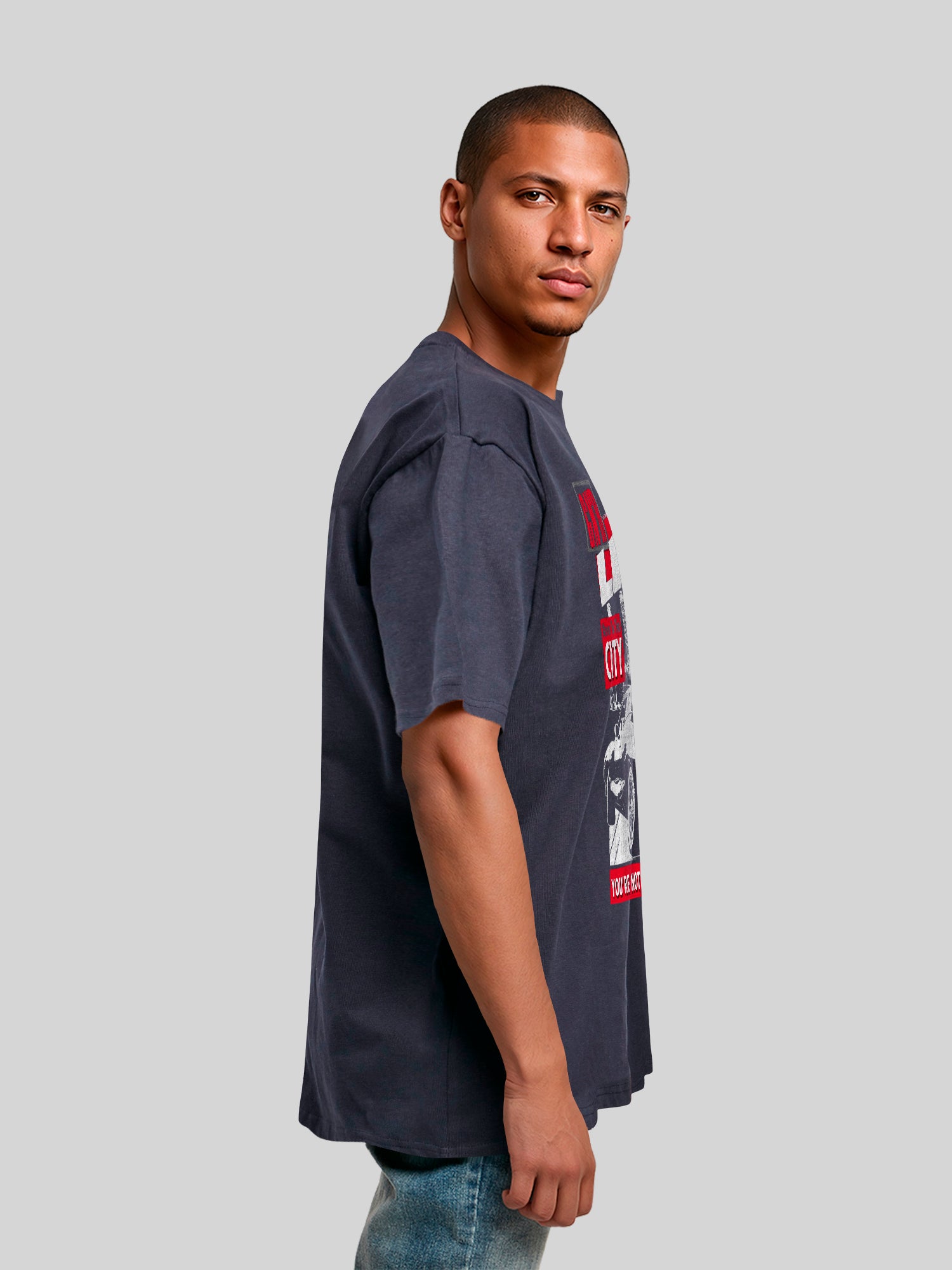 Guns N 'Roses Lies City | Camiseta pesada de gran tamaño