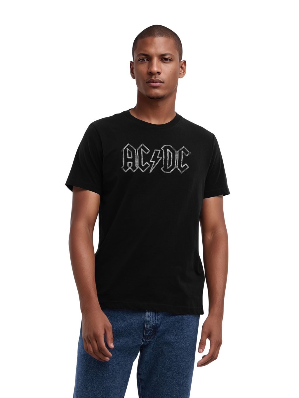 AC/DC Jagged Logo Organic T-Shirt