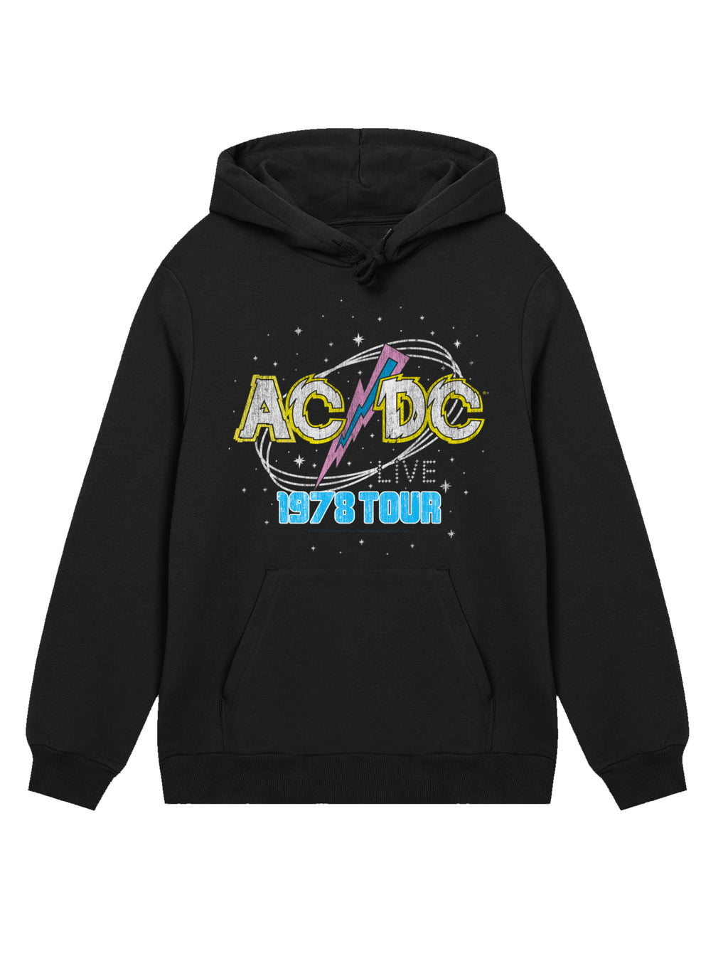 ACDC 1981 Live Tour Herren Hoodie