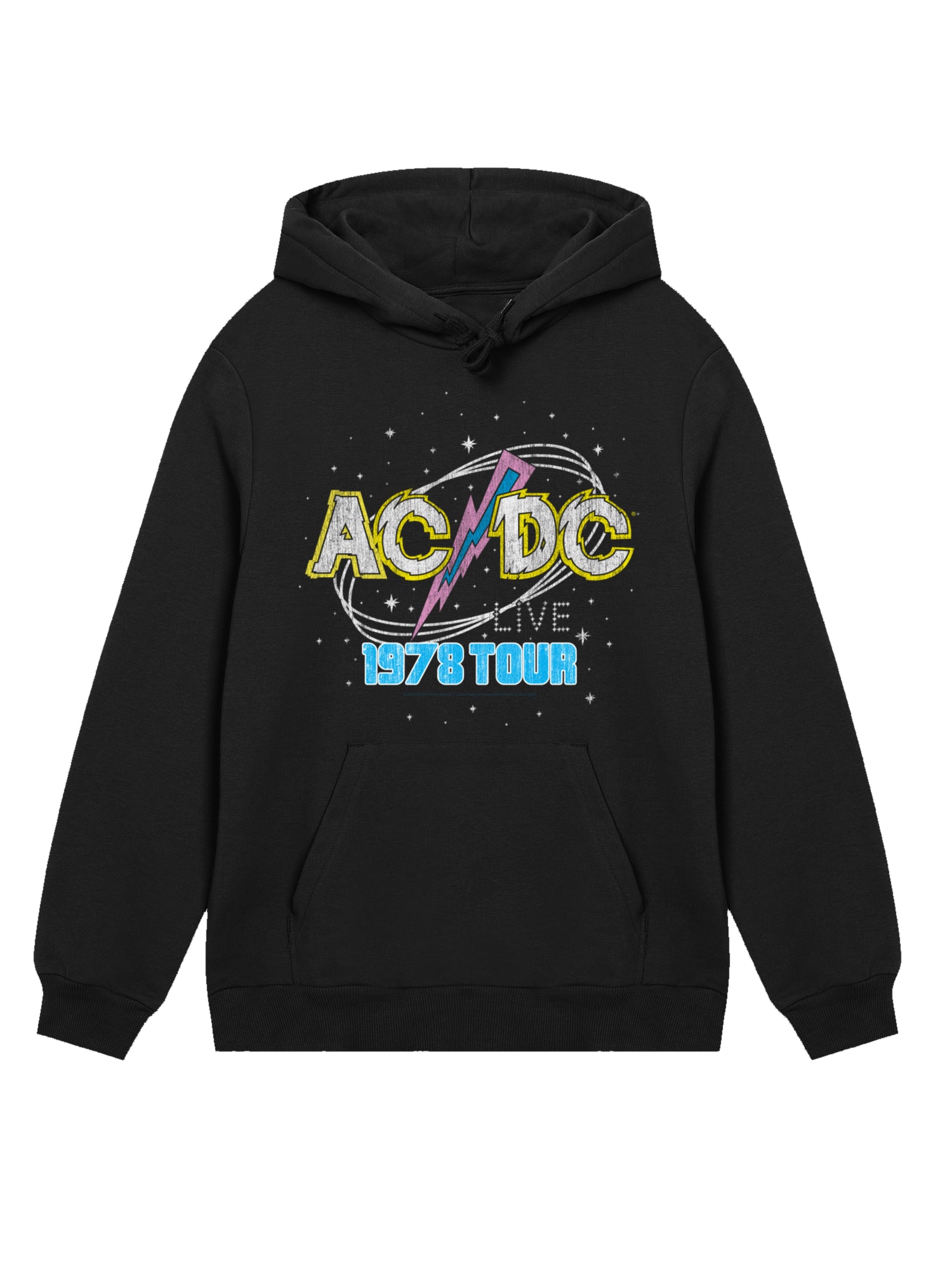 ACDC 1981 Live Tour Herren Hoodie