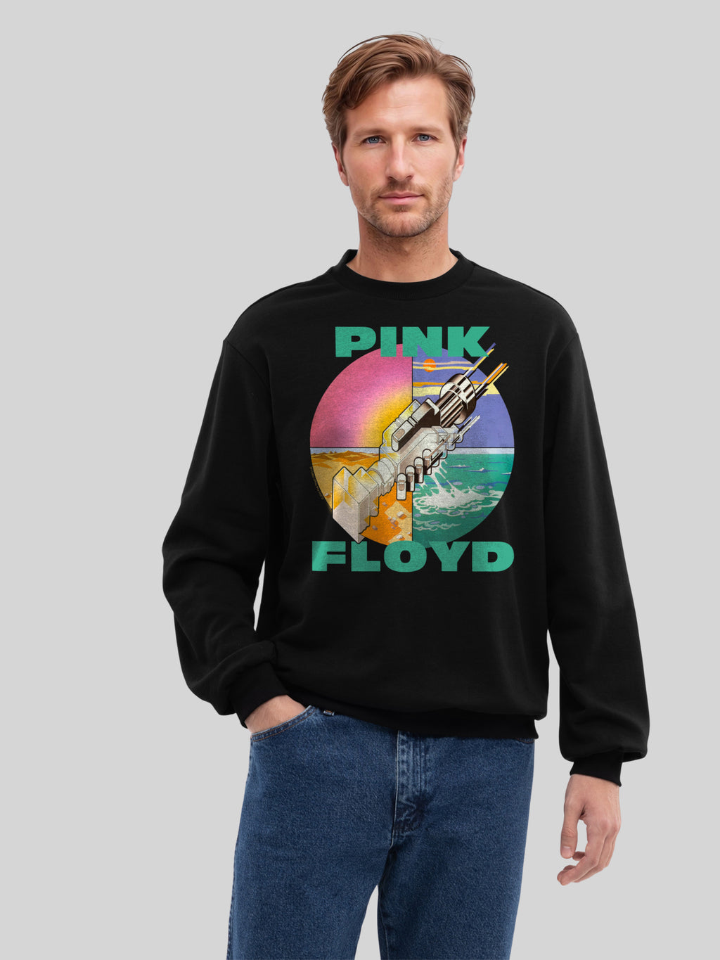 Pink Floyd Wish You Were Here Men's Organic Sweatshirt