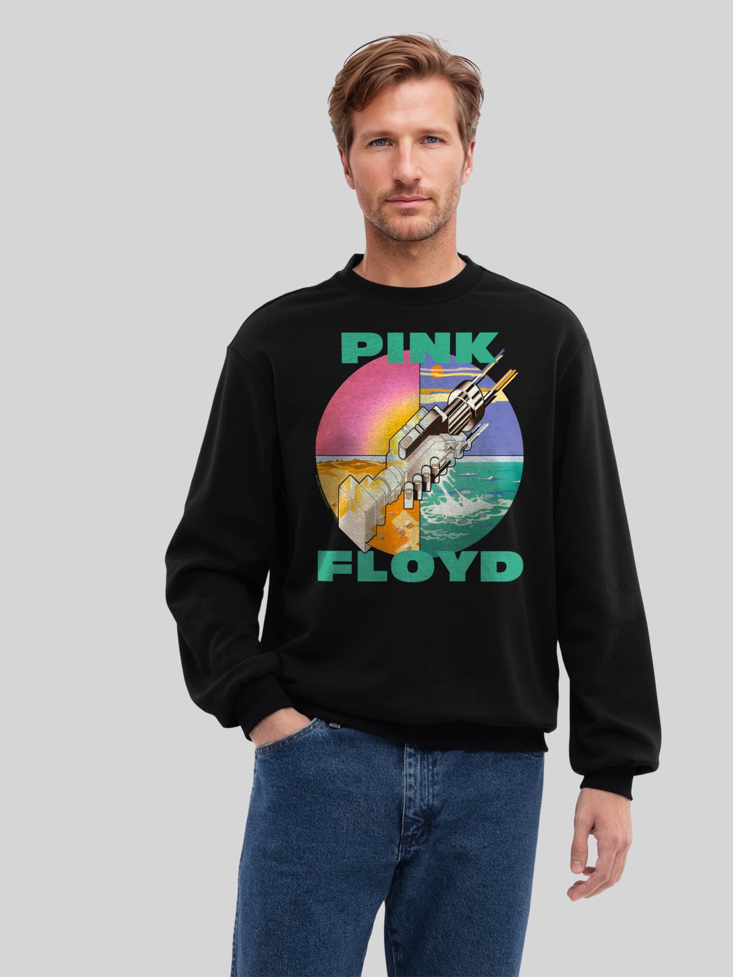 Pink Floyd Wish You Were Here Men's Organic Sweatshirt